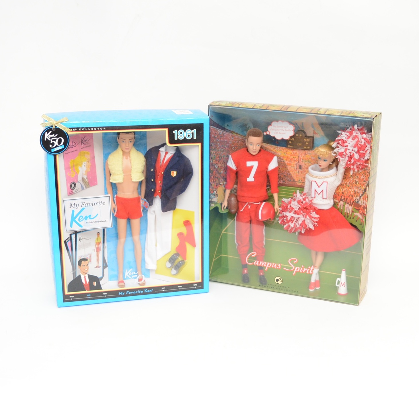 Reproductions Barbie and Ken Dolls