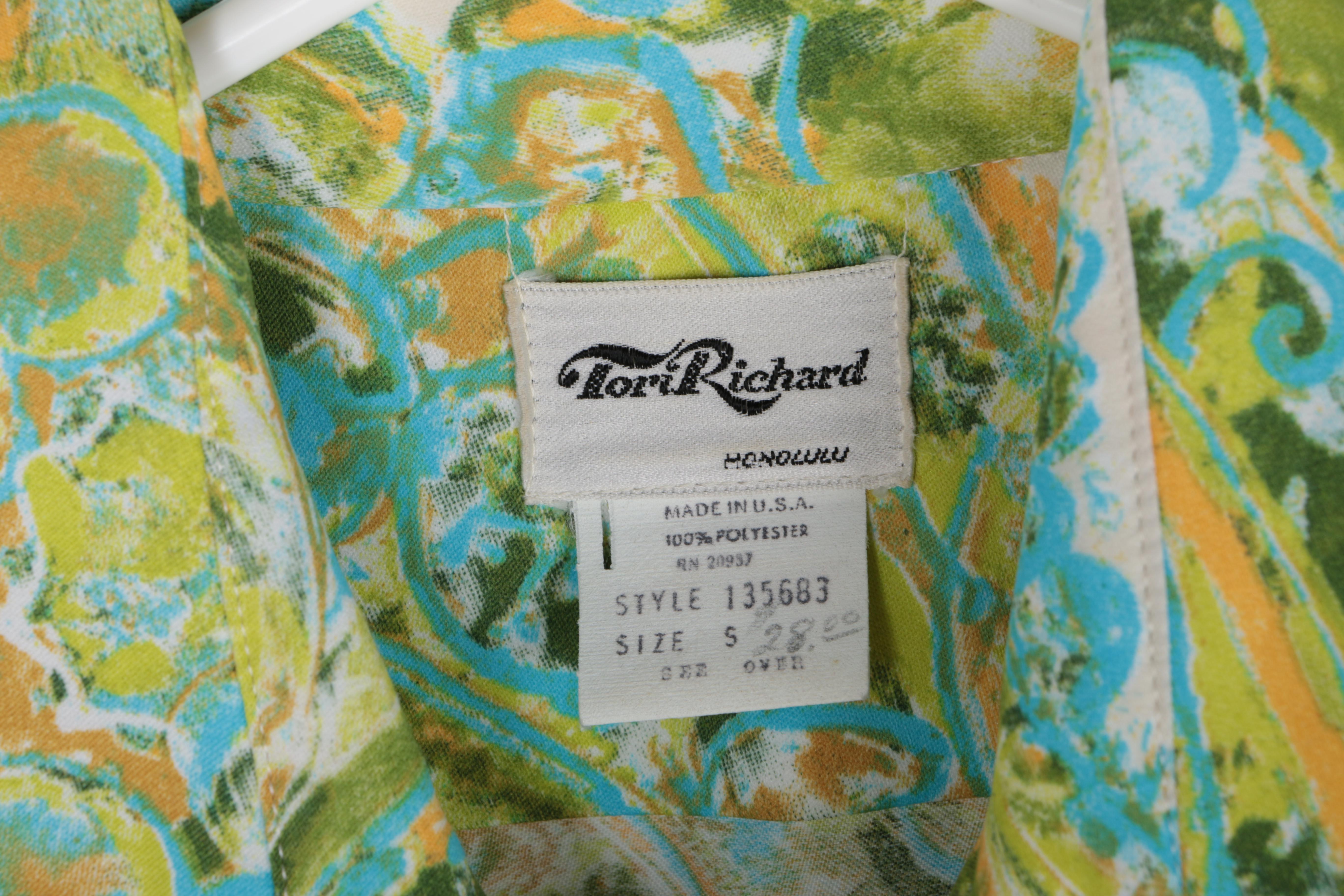 1960s - 1970s Colorful Tops and Dresses with Tory Richards