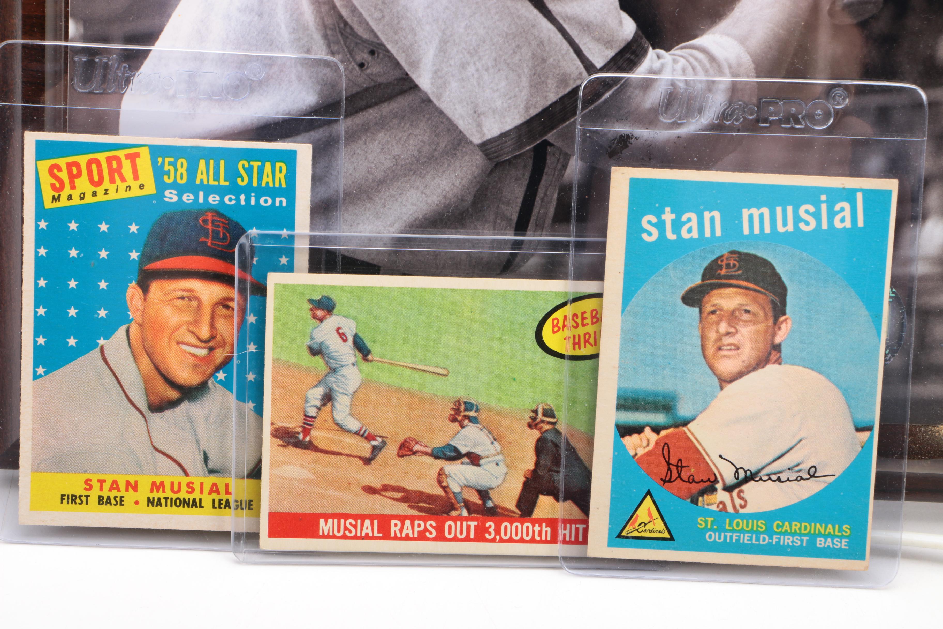 Signed and Unsigned Stan Musial Memorabilia