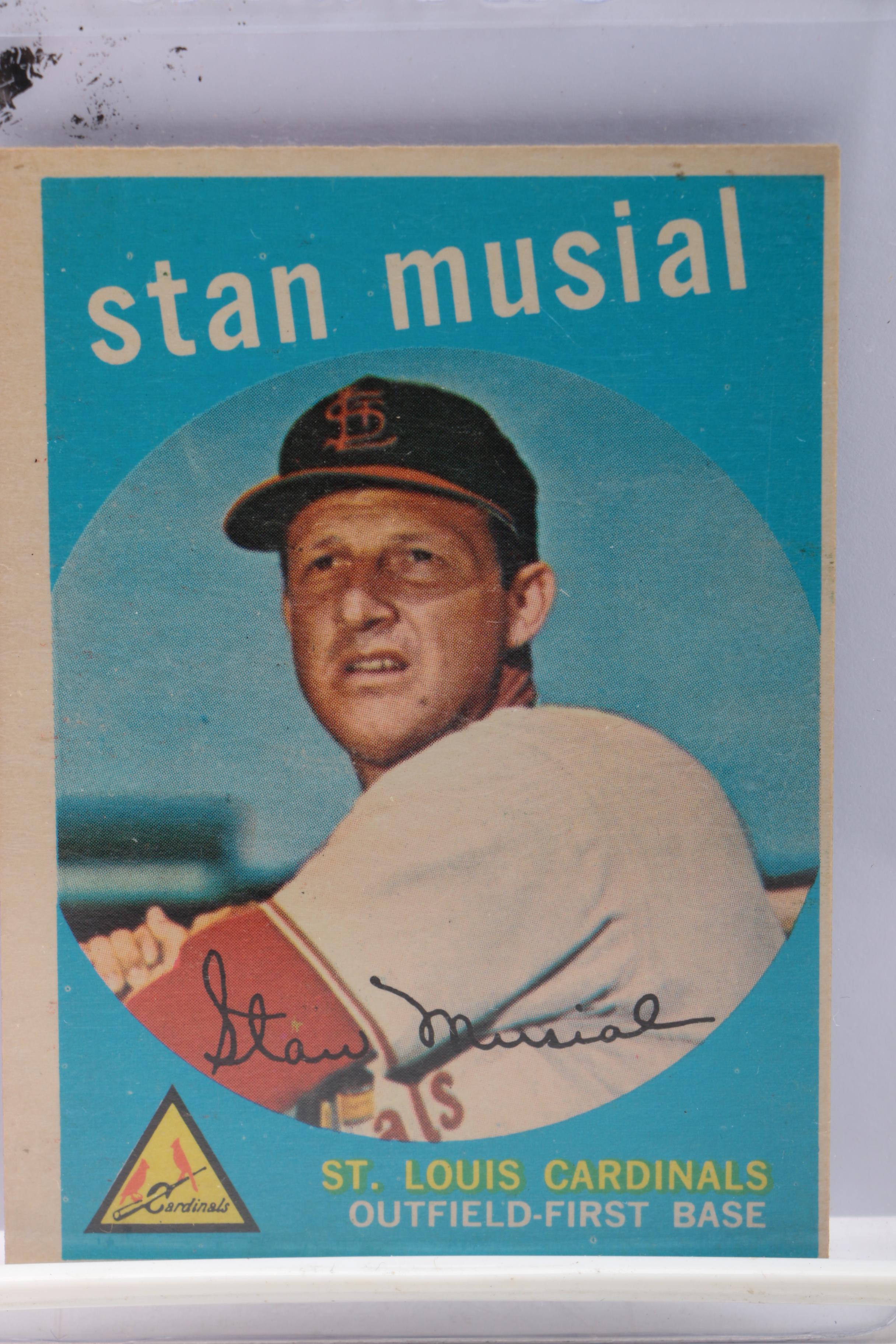 Signed and Unsigned Stan Musial Memorabilia