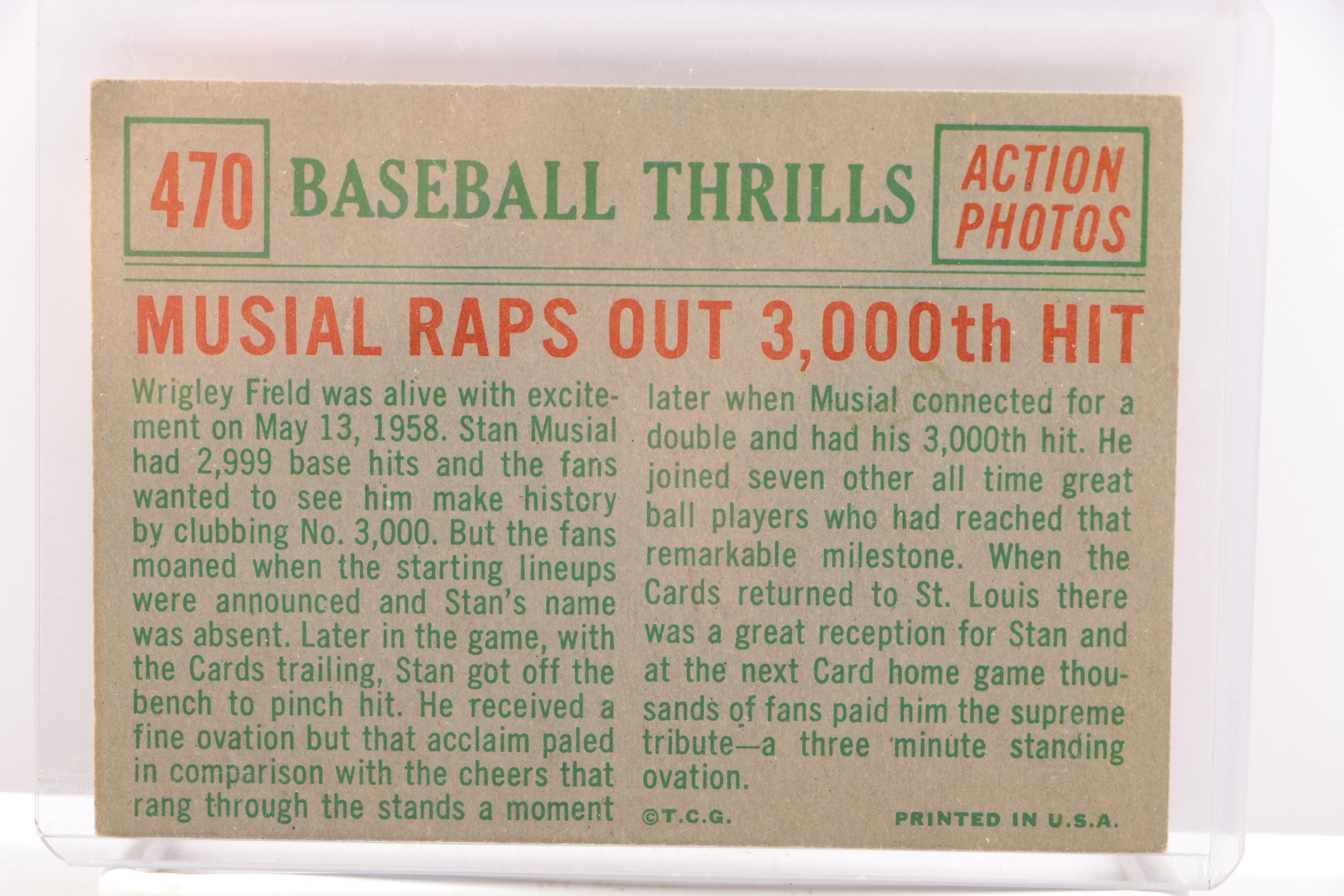 Signed and Unsigned Stan Musial Memorabilia