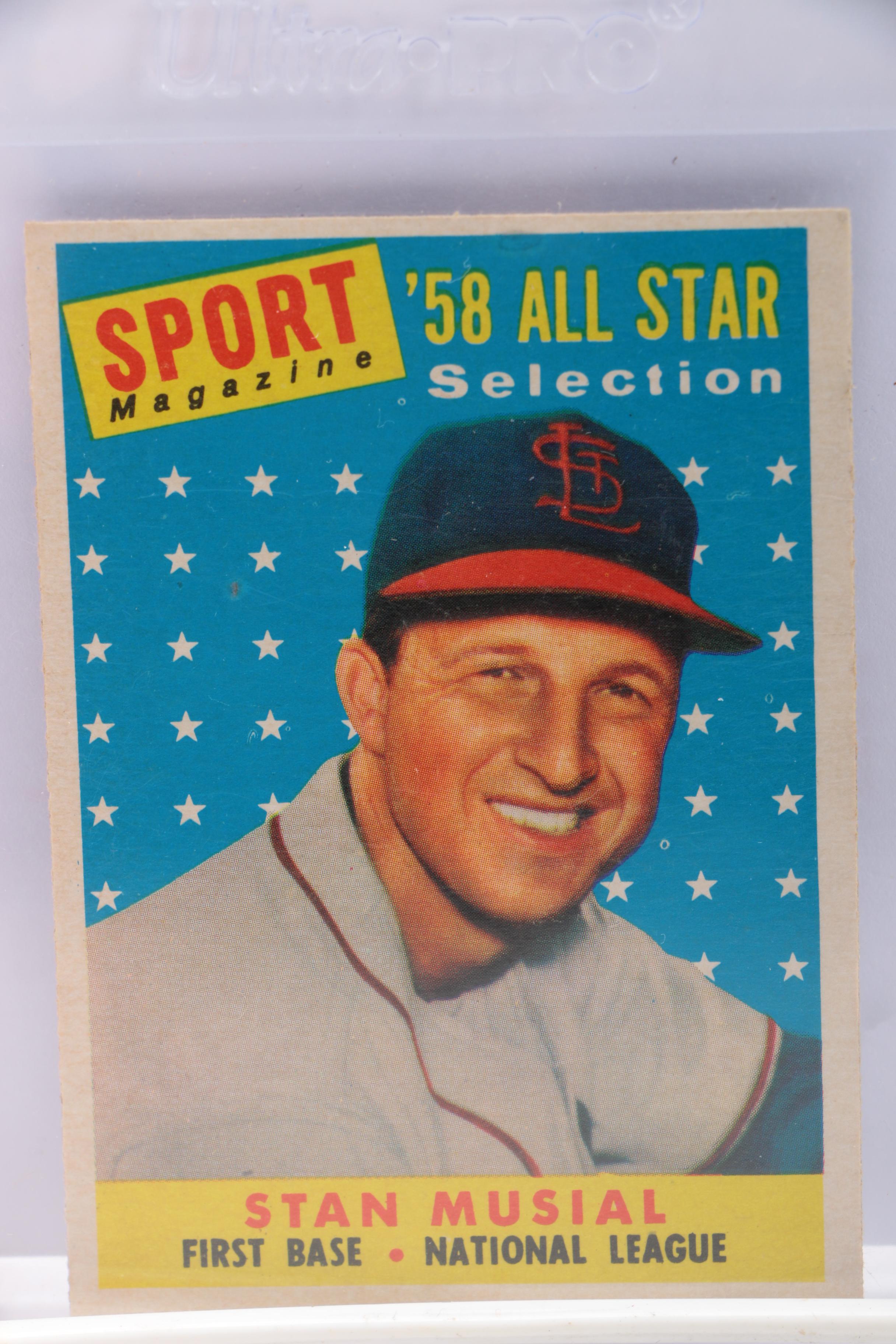 Signed and Unsigned Stan Musial Memorabilia