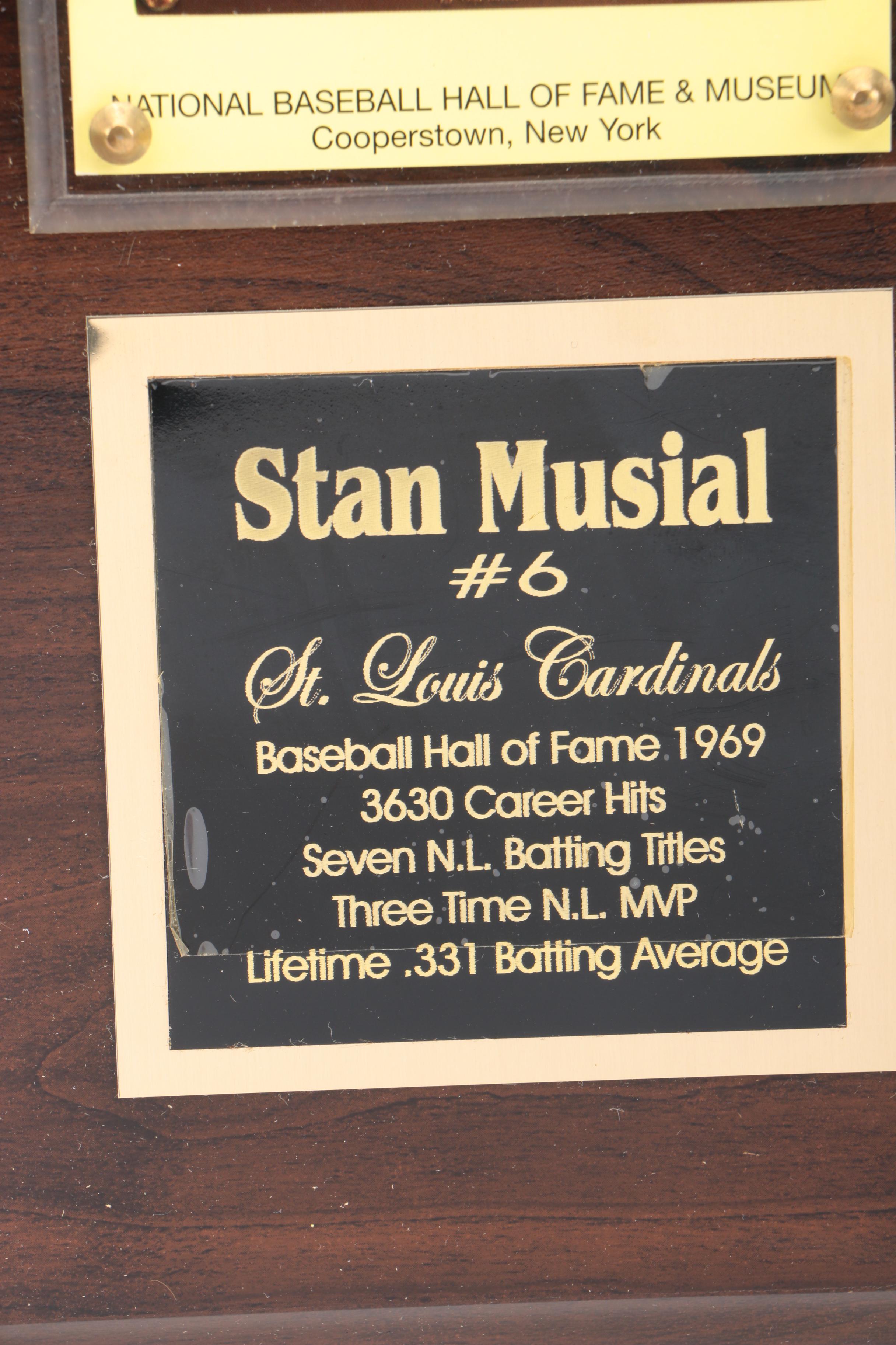 Signed and Unsigned Stan Musial Memorabilia