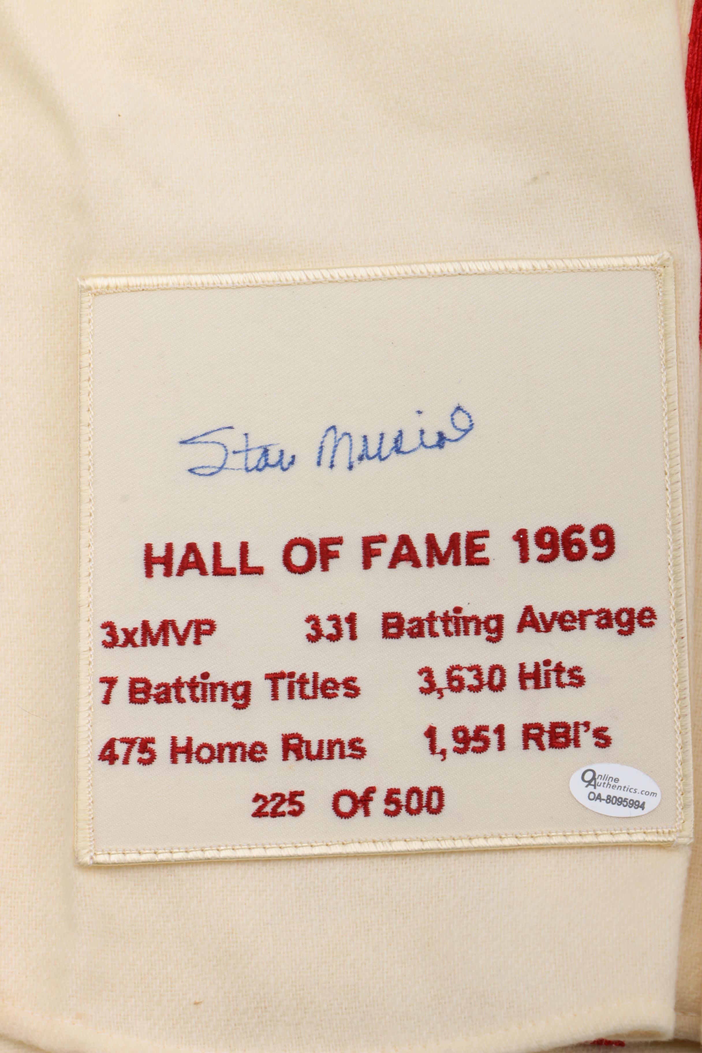 Signed and Unsigned Stan Musial Memorabilia