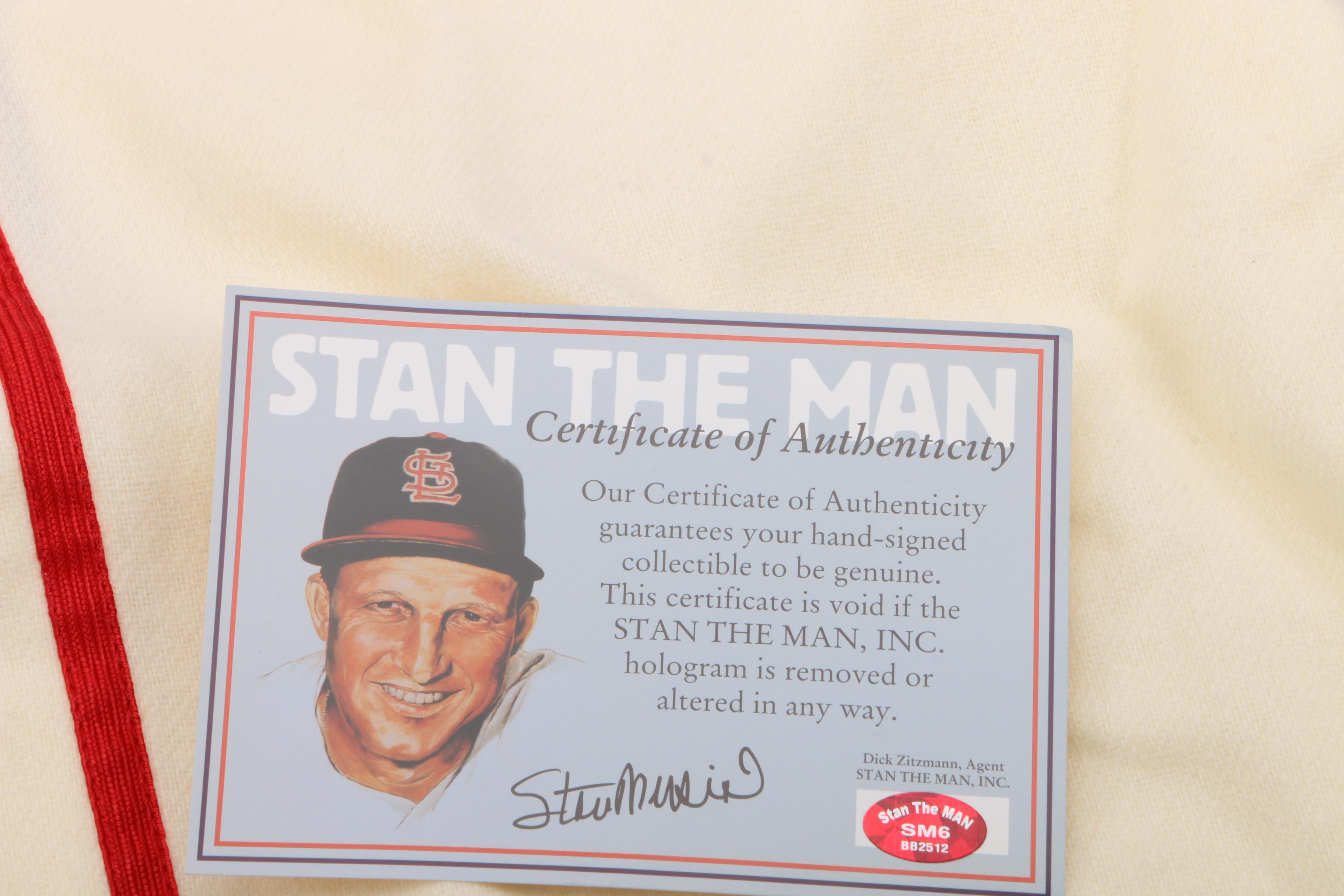 Signed and Unsigned Stan Musial Memorabilia
