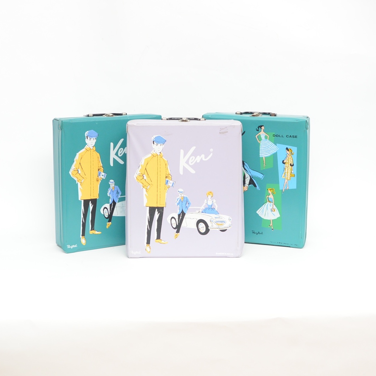 Vintage Ken Doll with Carrying Case and Accessories