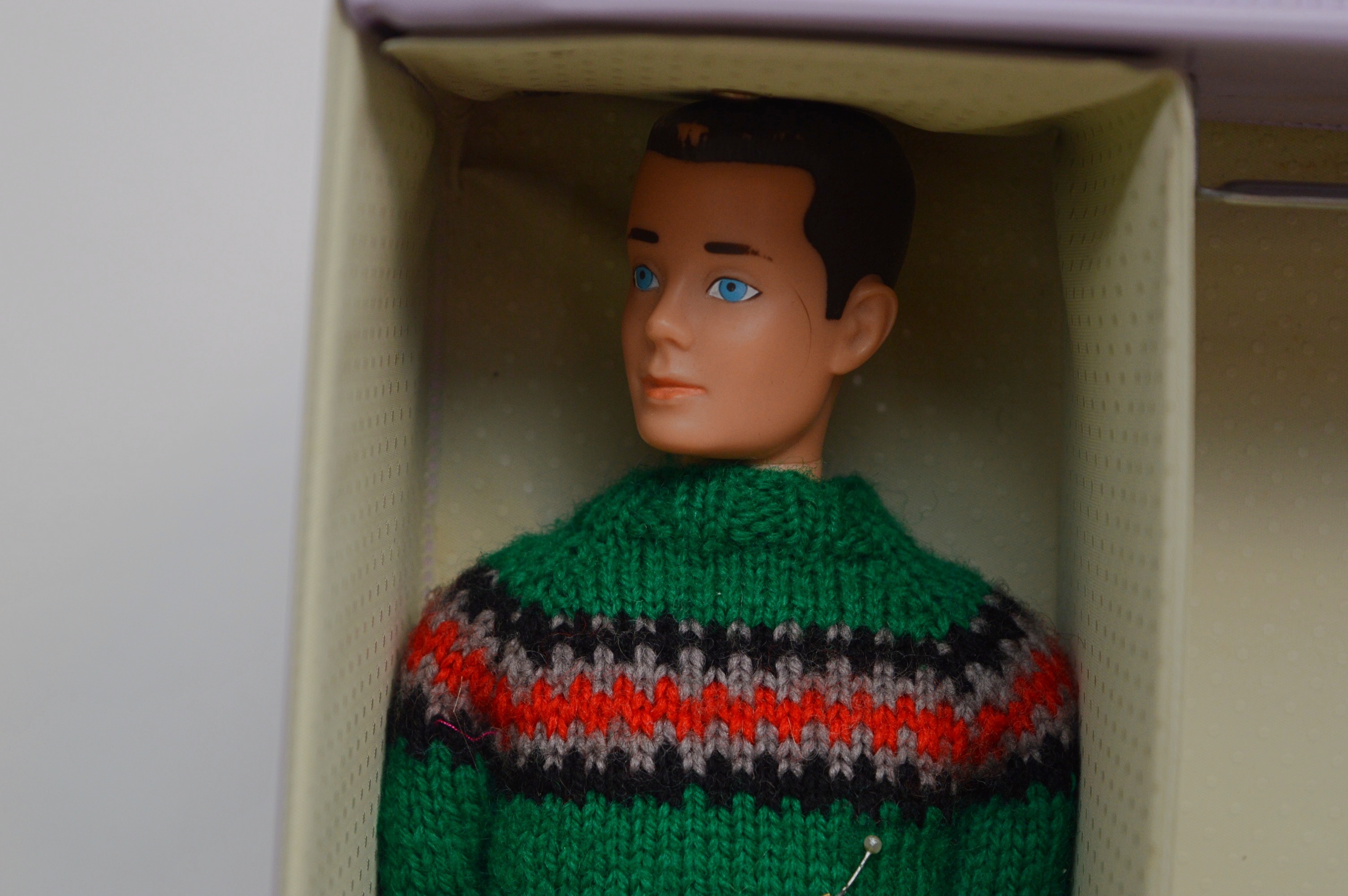 Vintage Ken Doll with Carrying Case and Accessories