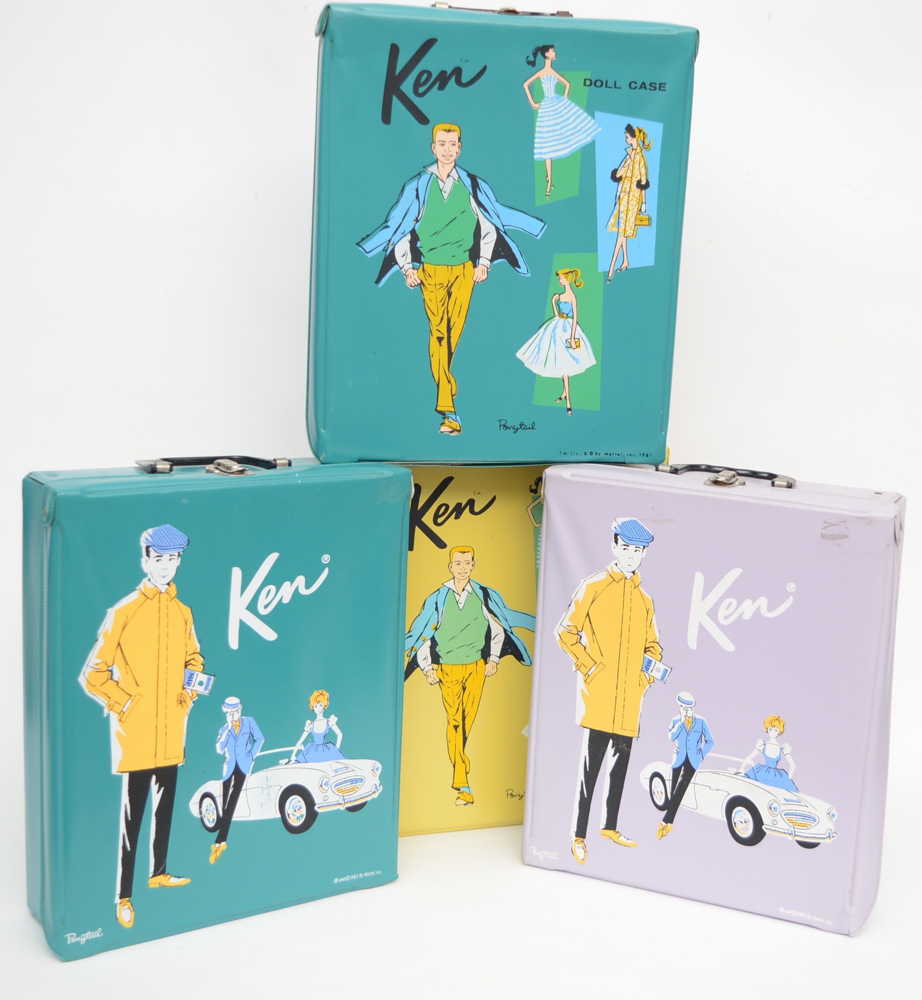 Vintage Ken Doll with Carrying Case and Accessories