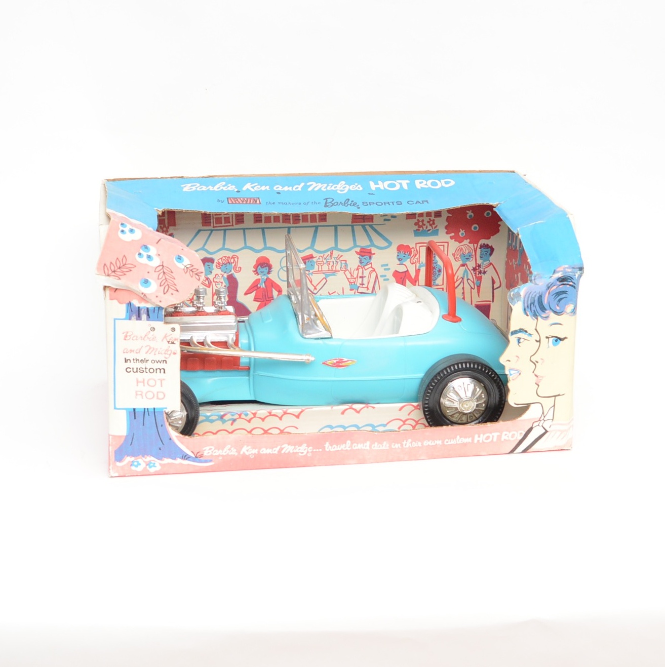 1963 Barbie, Ken and Midge's Hot Rod