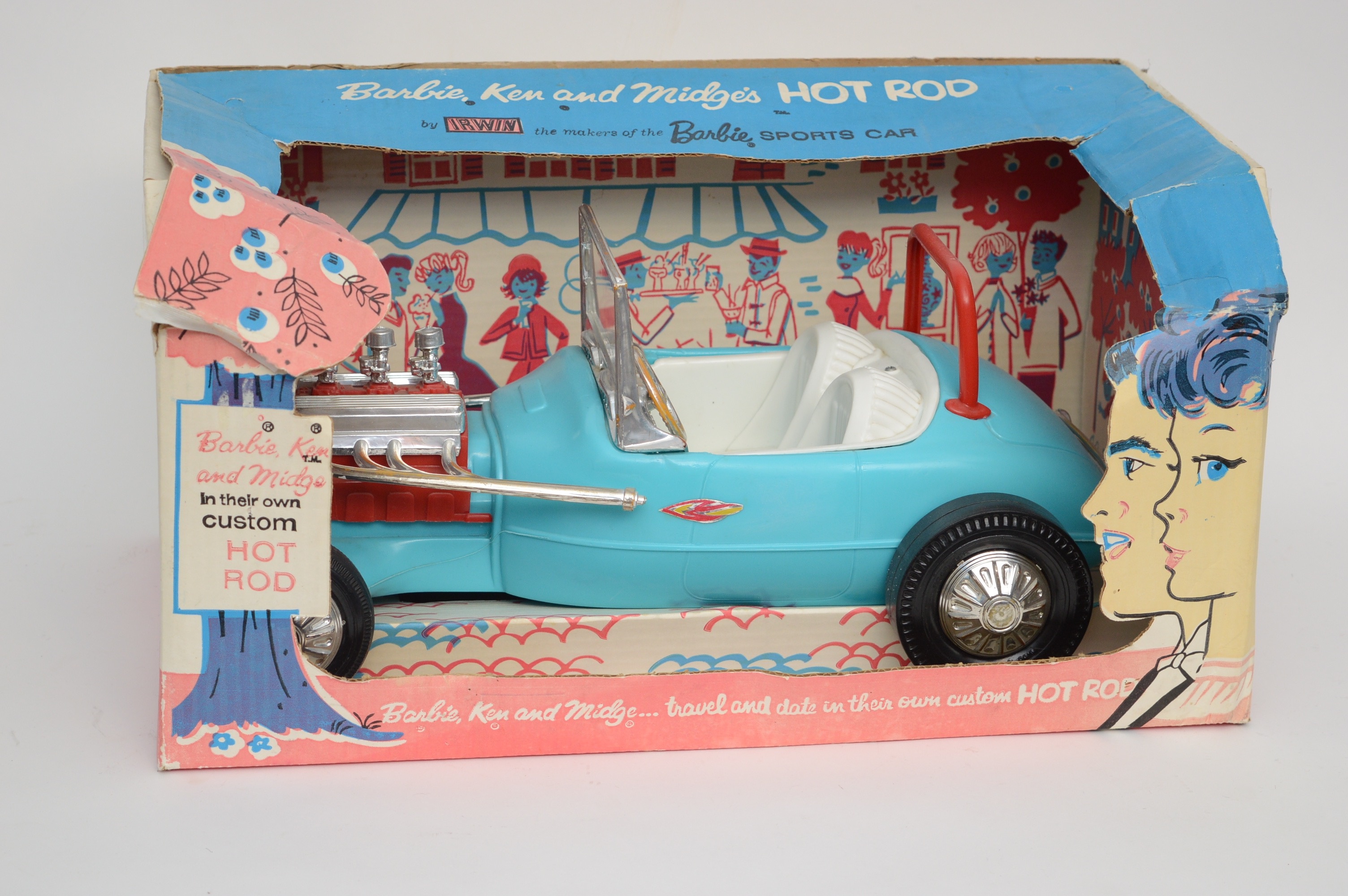 1963 Barbie, Ken and Midge's Hot Rod