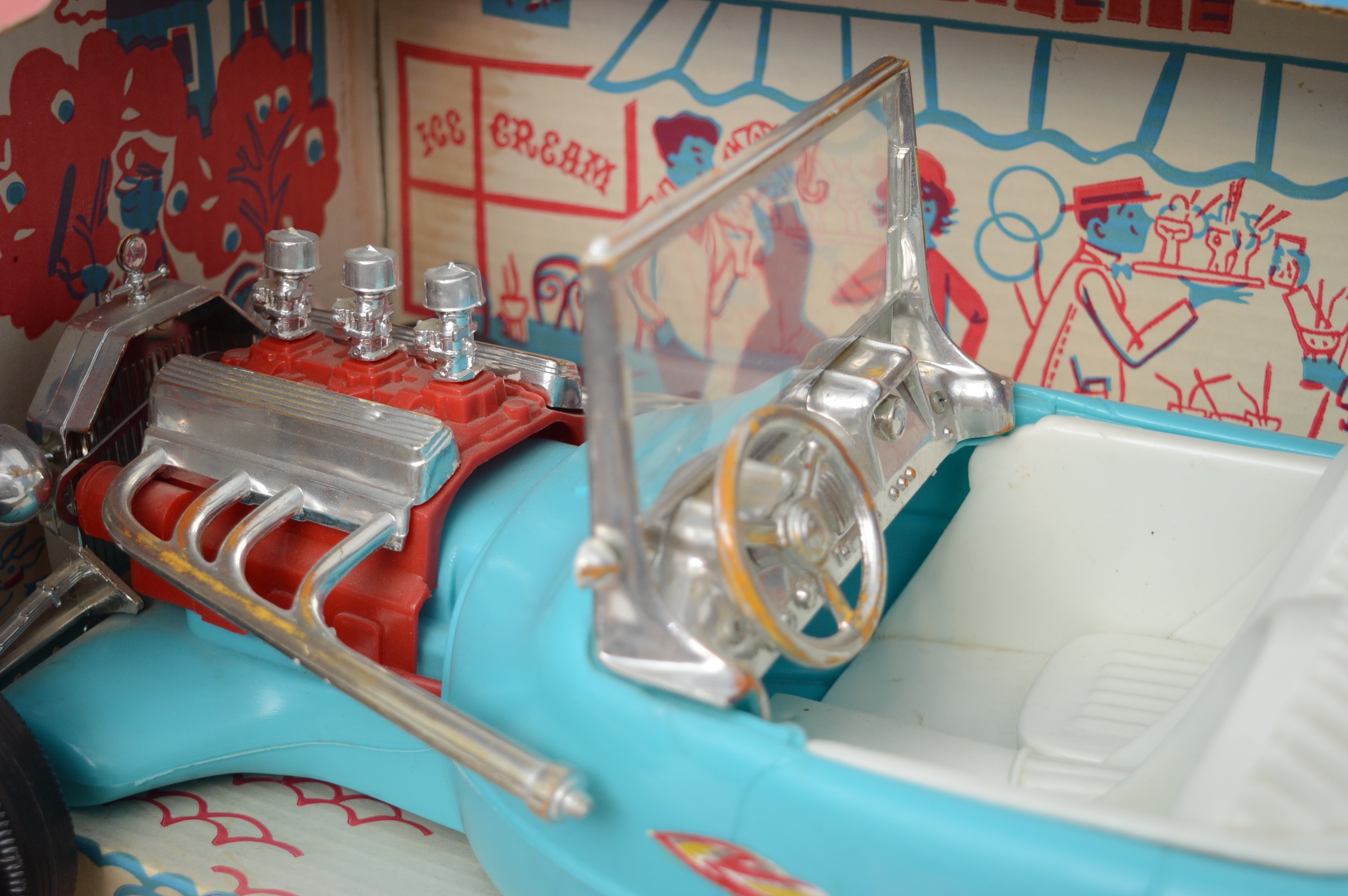 1963 Barbie, Ken and Midge's Hot Rod