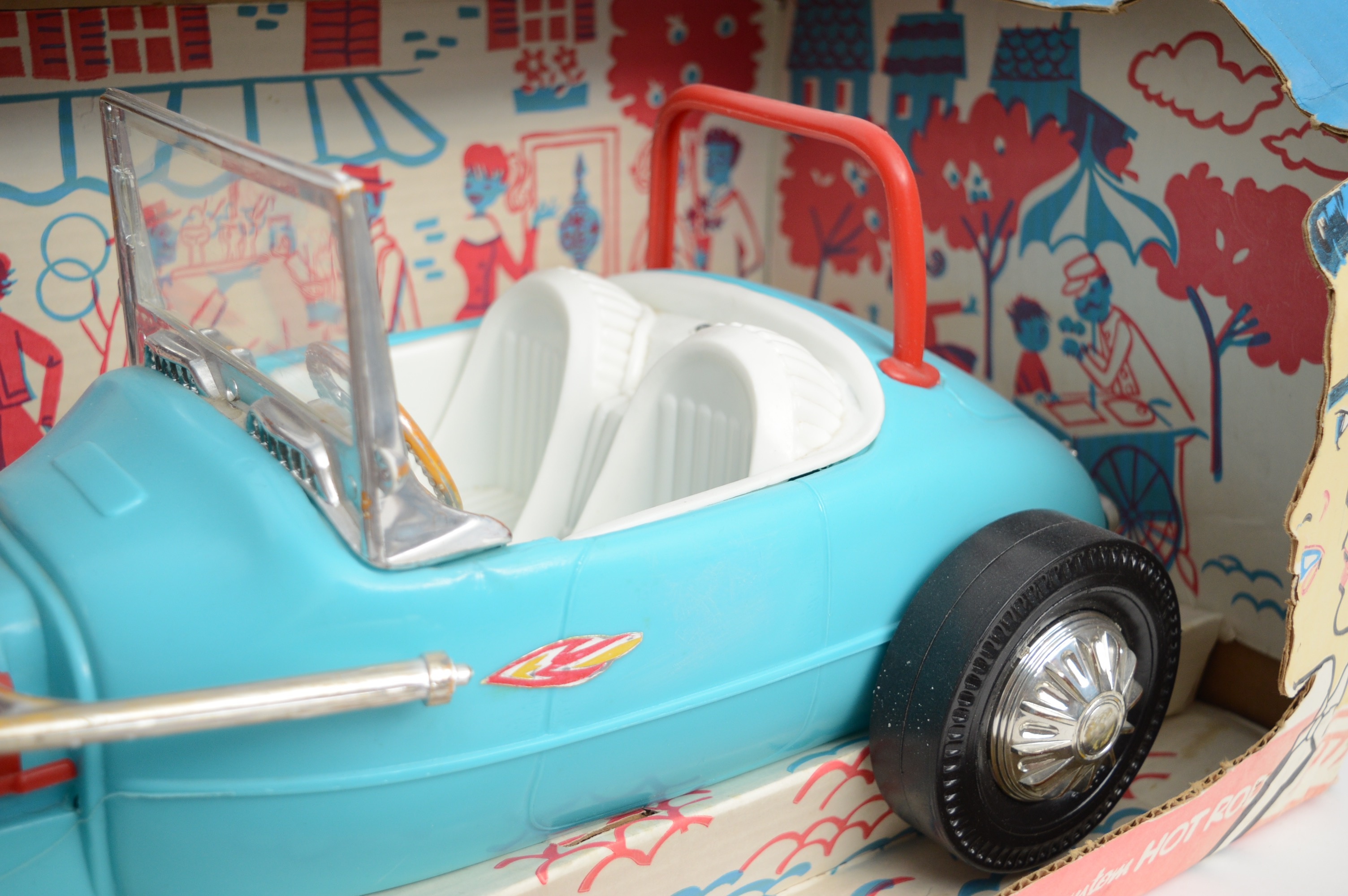 1963 Barbie, Ken and Midge's Hot Rod