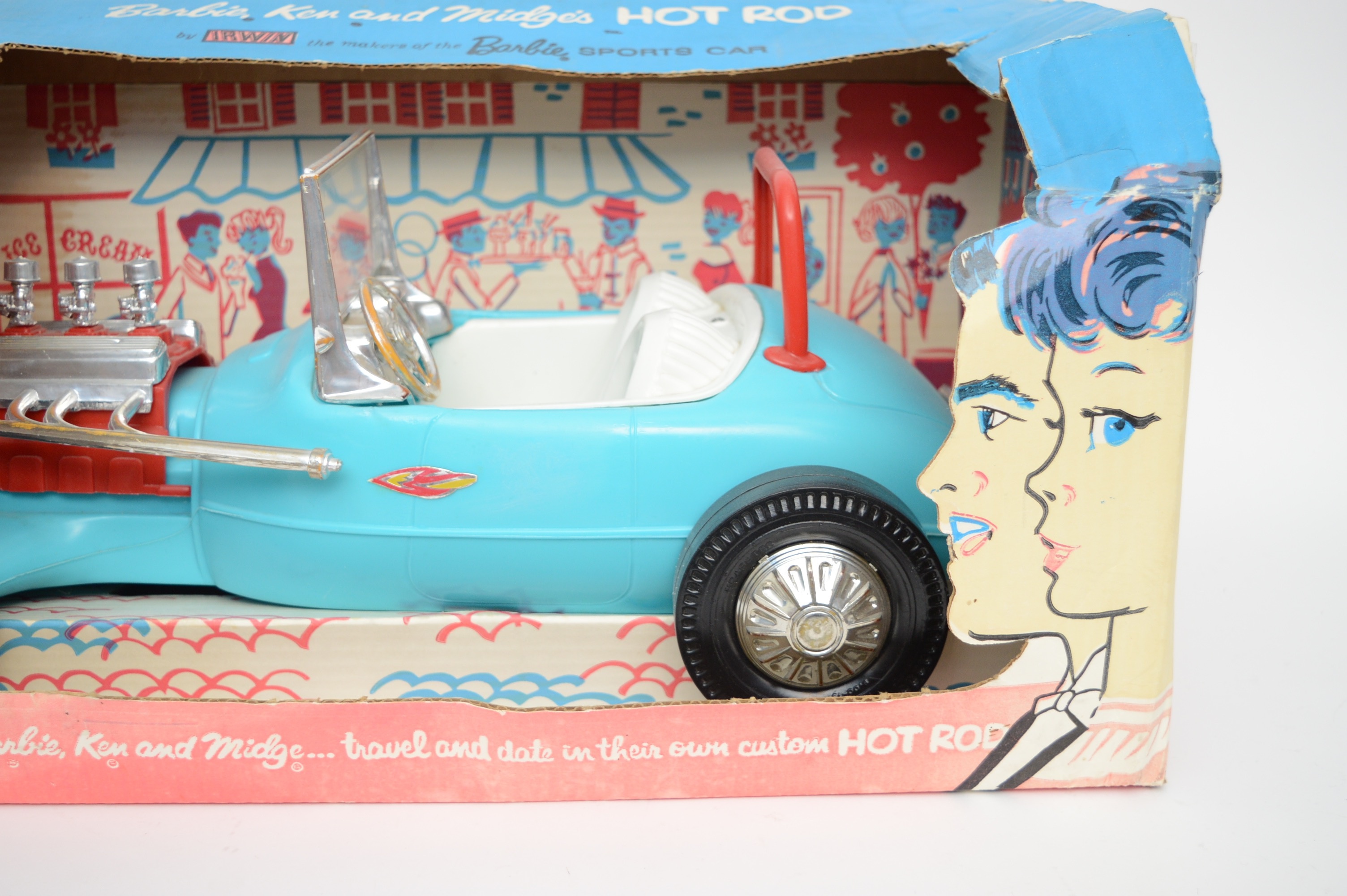 1963 Barbie, Ken and Midge's Hot Rod