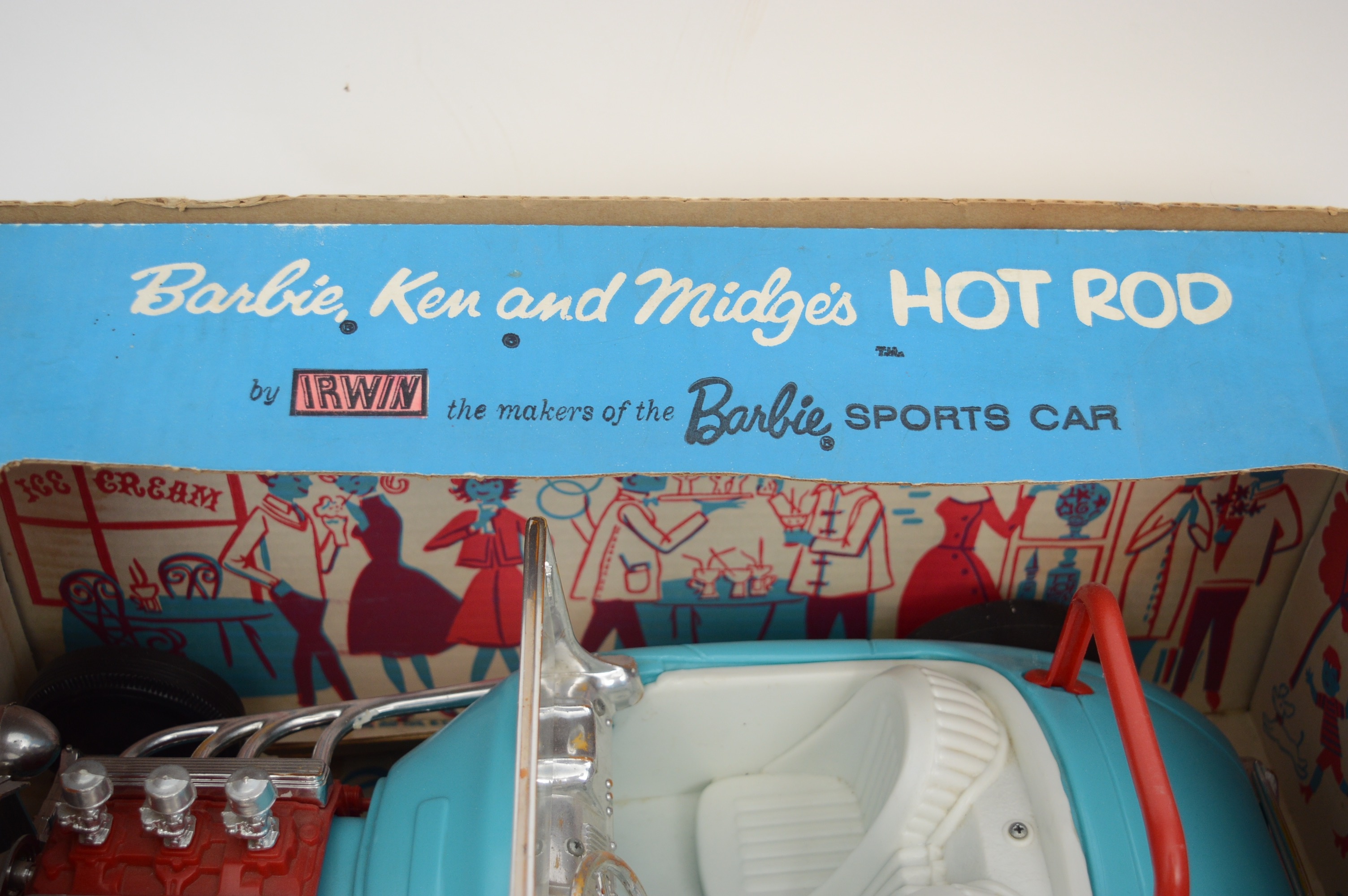 1963 Barbie, Ken and Midge's Hot Rod