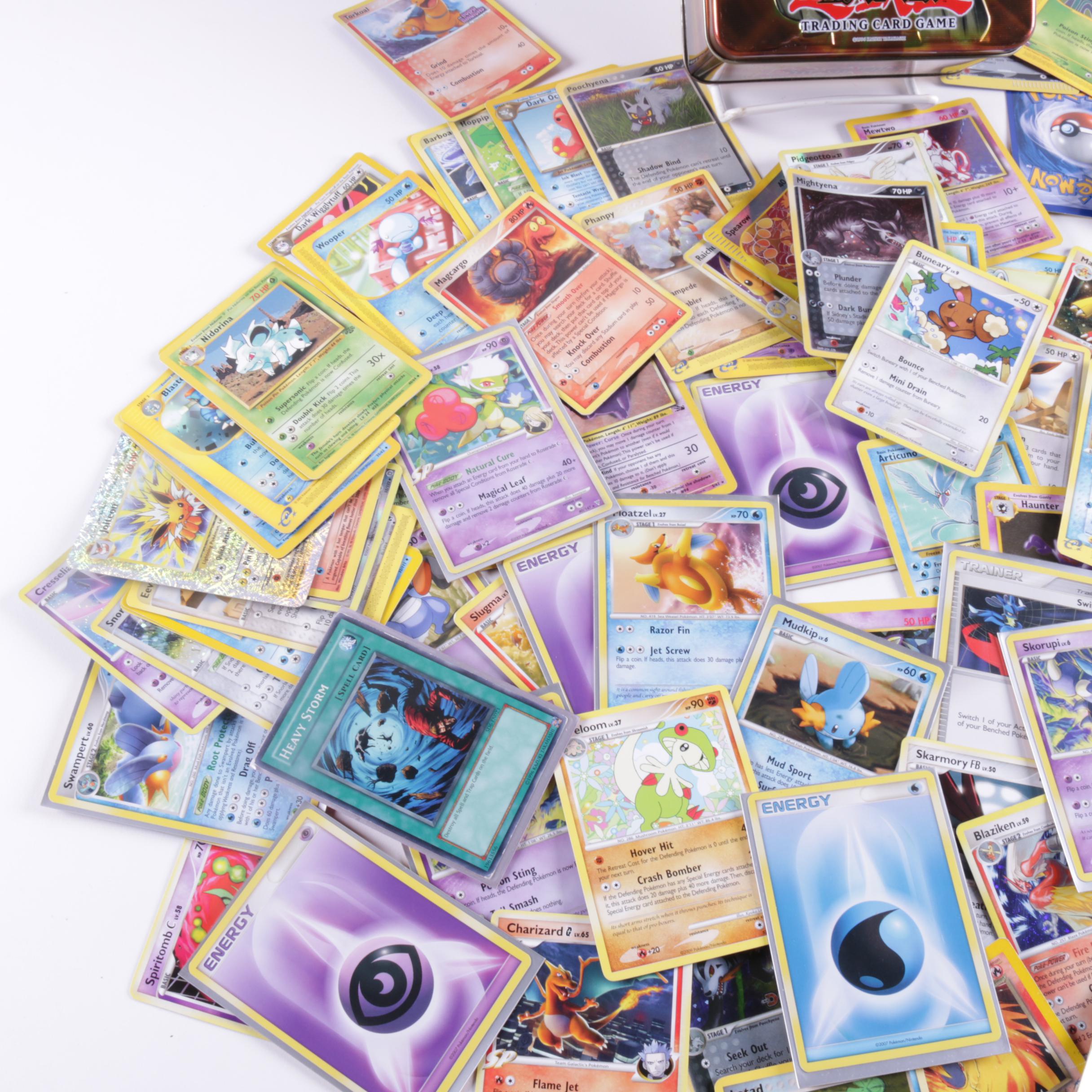Pokémon and Yu-Gi-Oh! Cards