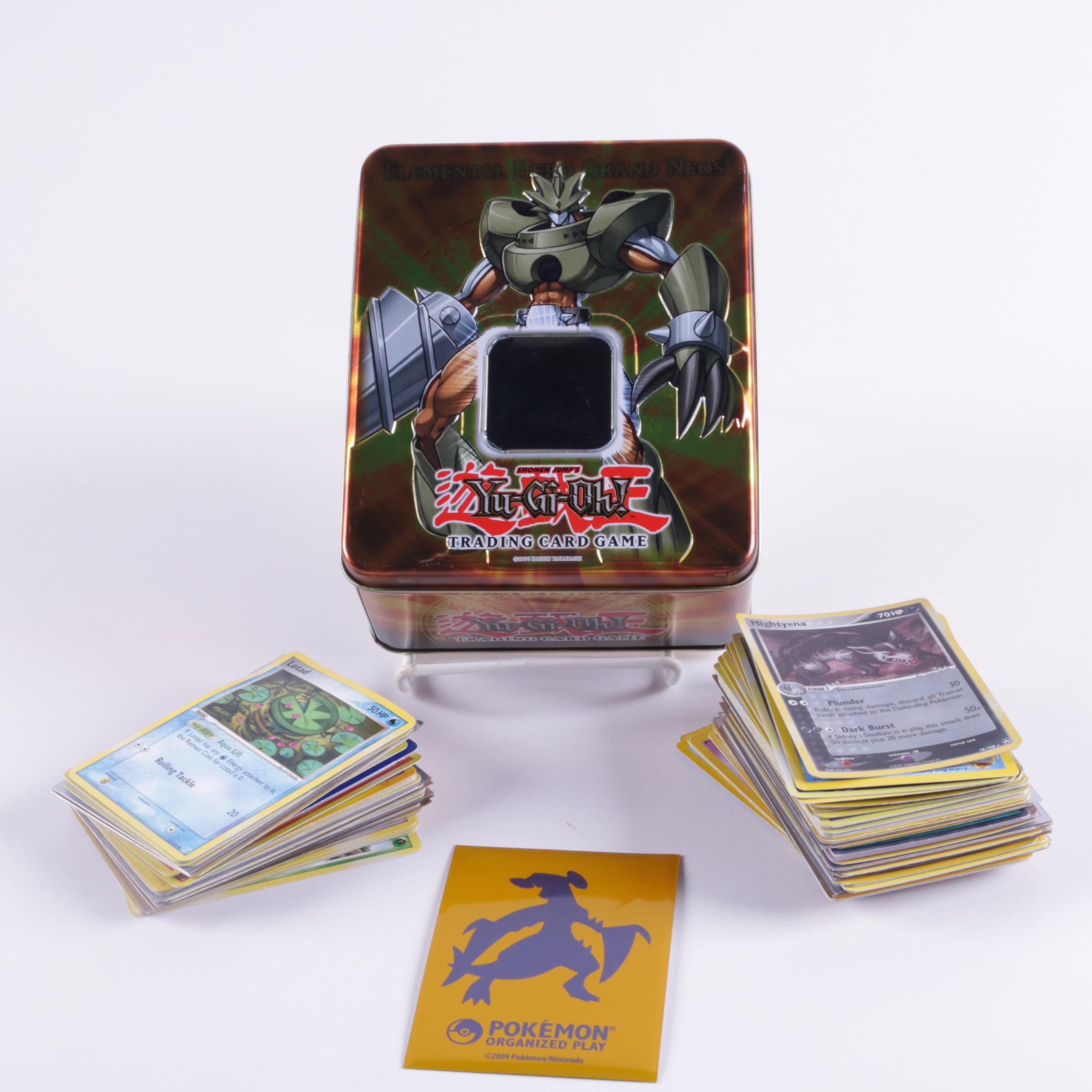 Pokémon and Yu-Gi-Oh! Cards