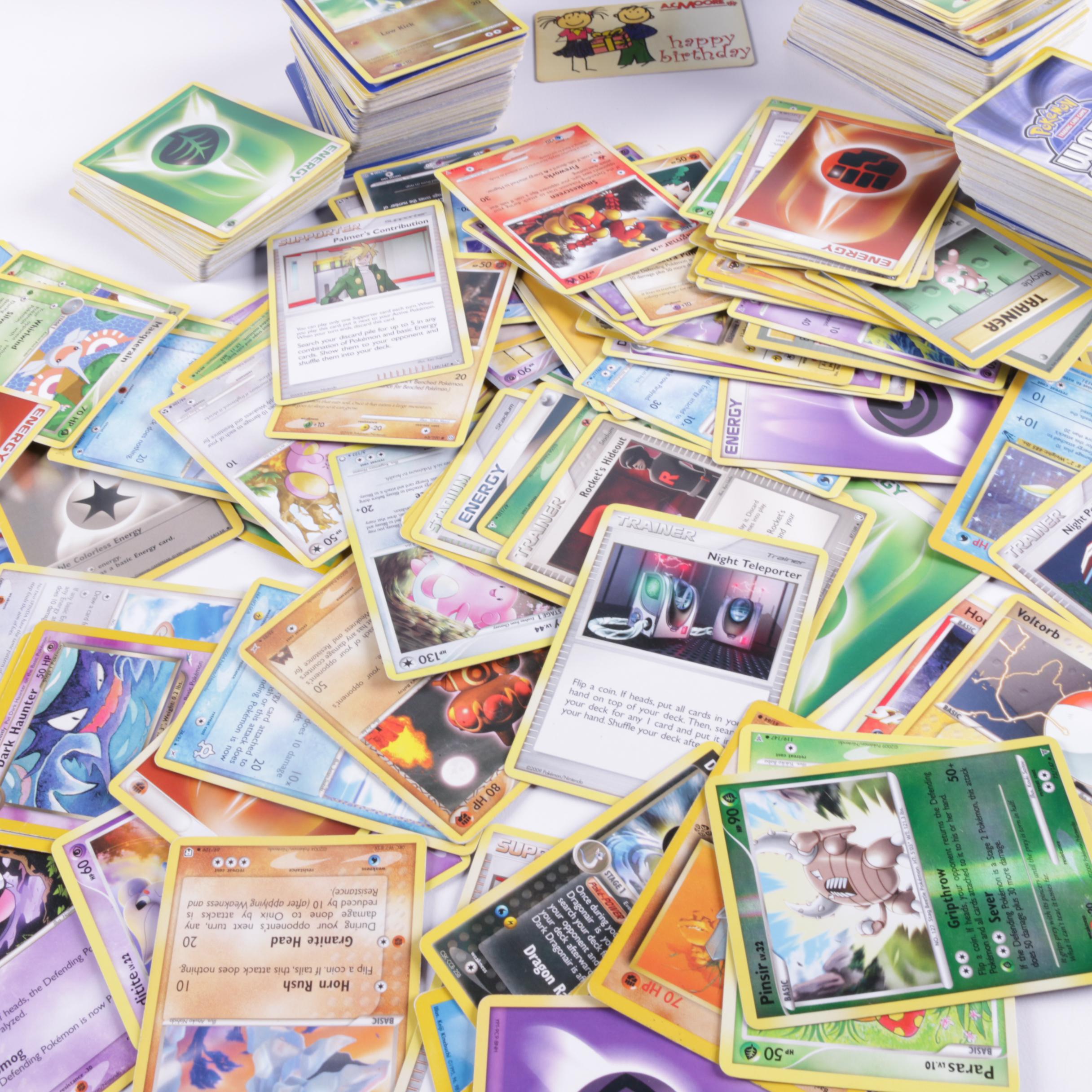 Pokémon and Yu-Gi-Oh! Cards