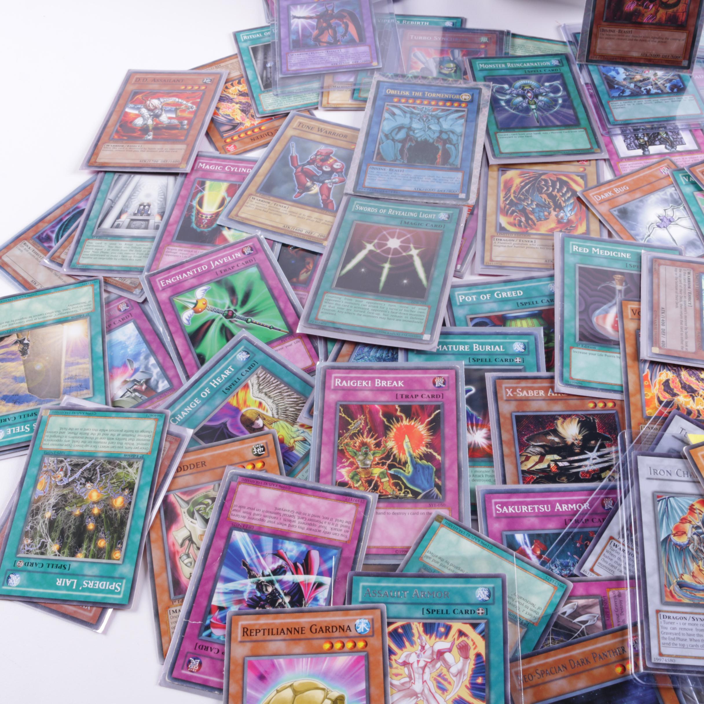 Pokémon and Yu-Gi-Oh! Cards