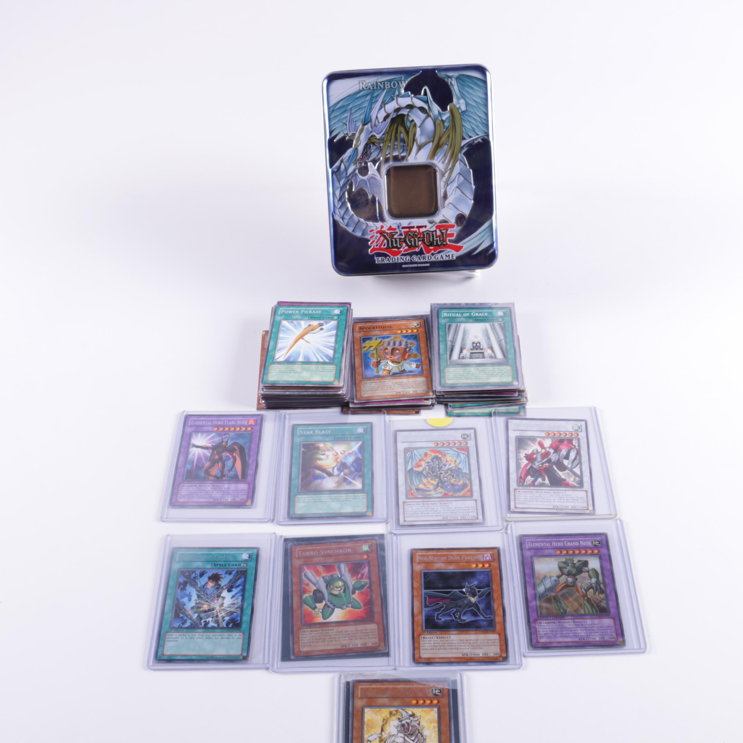 Pokémon and Yu-Gi-Oh! Cards