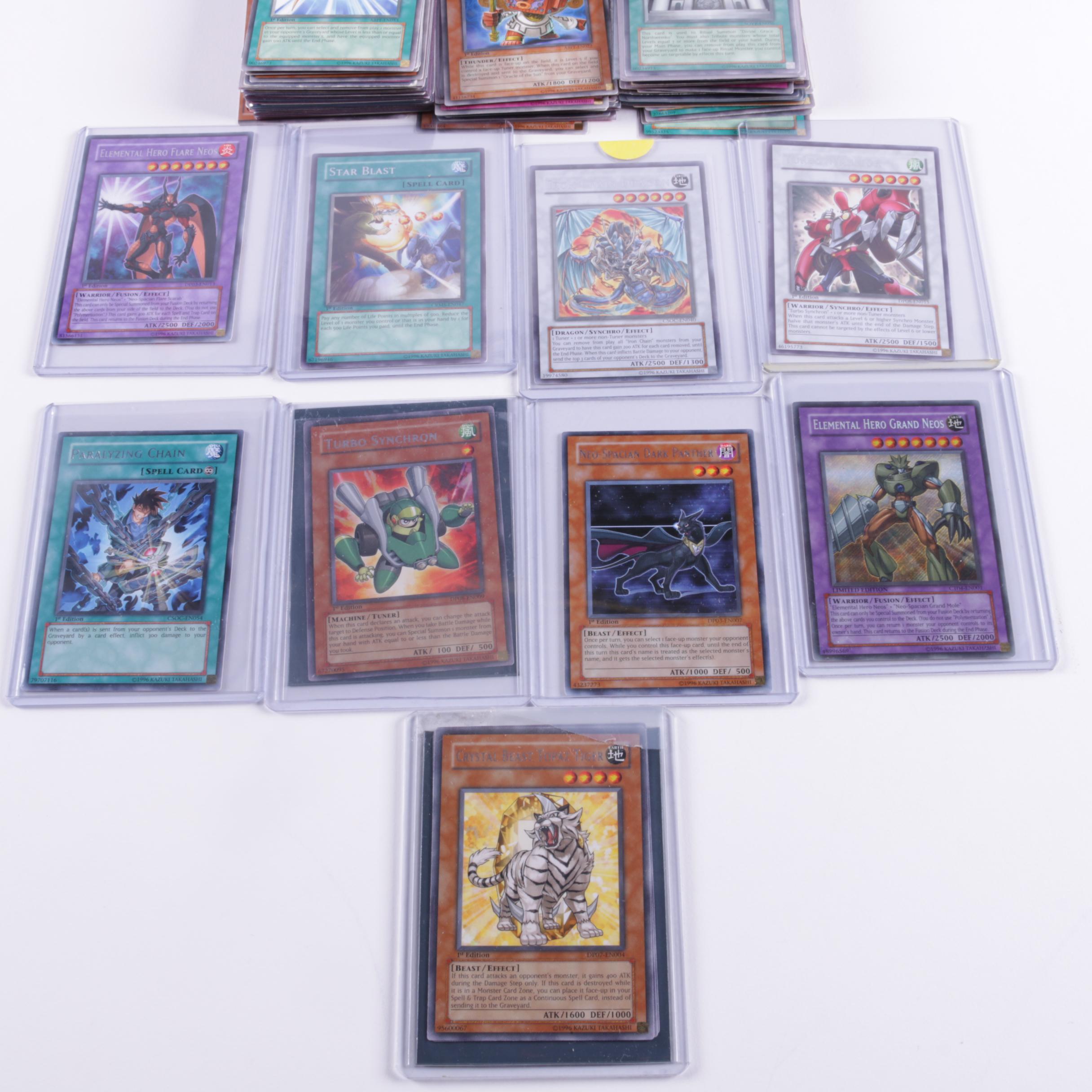 Pokémon and Yu-Gi-Oh! Cards