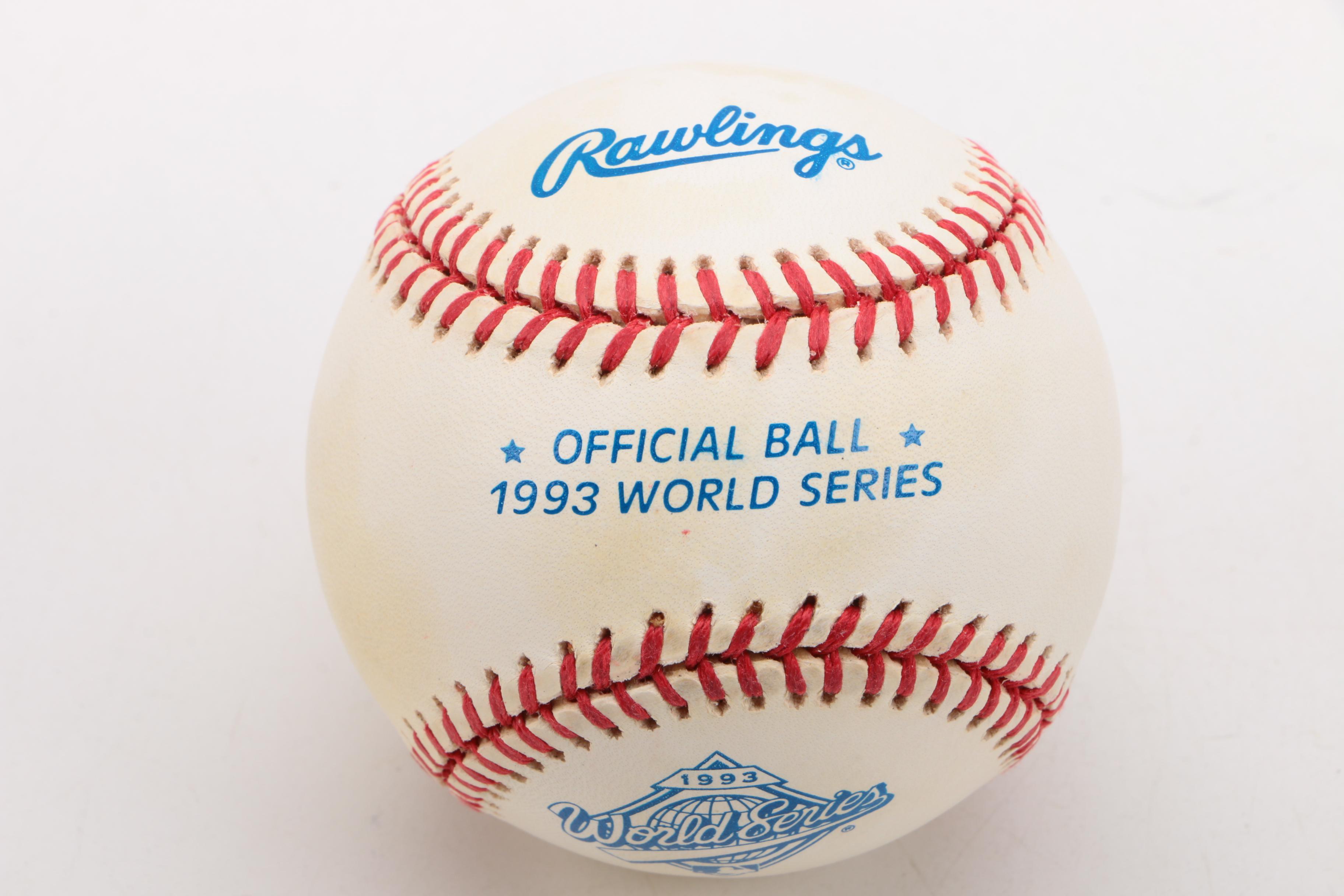 1980s and 1990s "Official National League" Baseballs