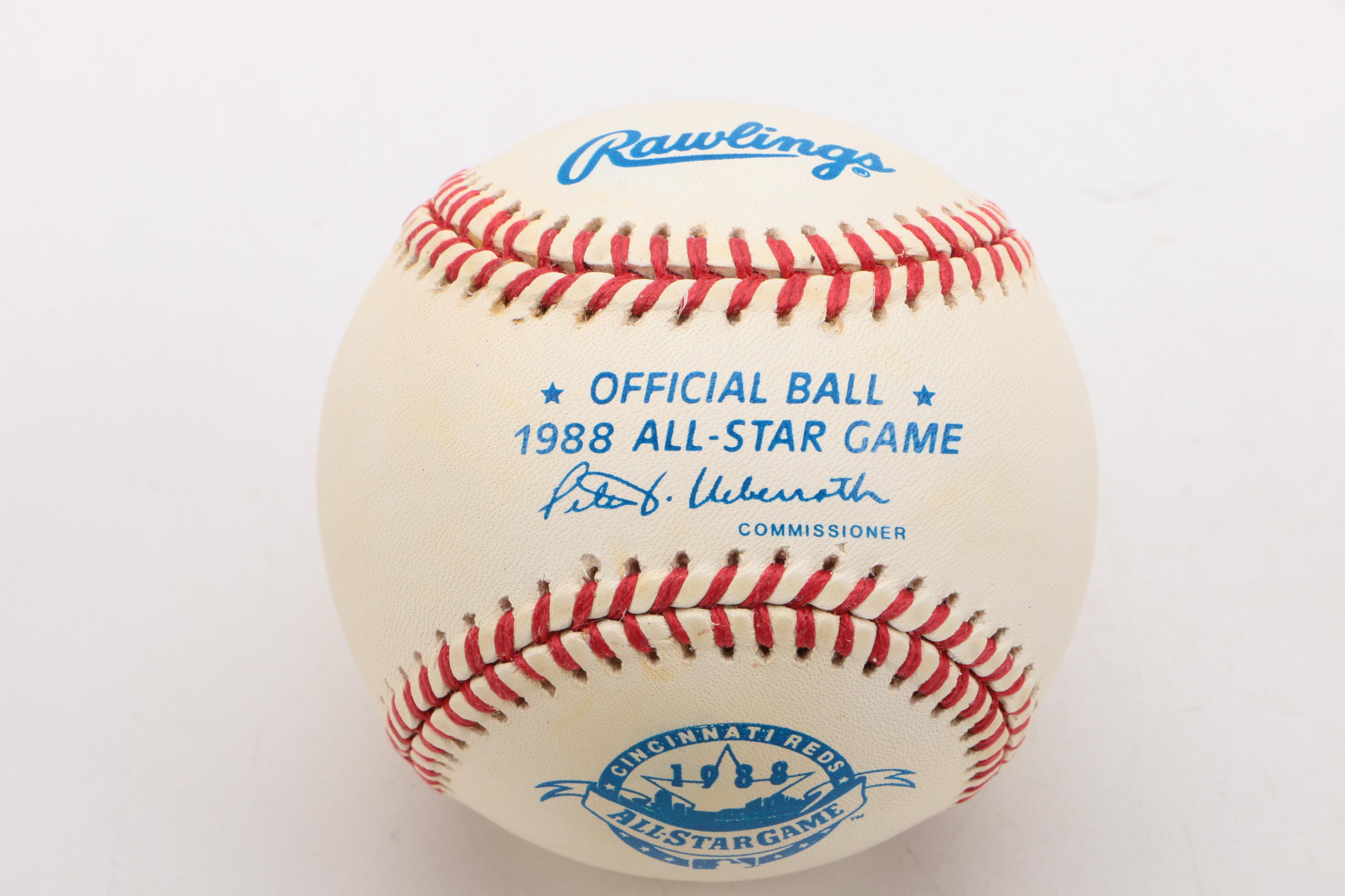 1980s and 1990s "Official National League" Baseballs