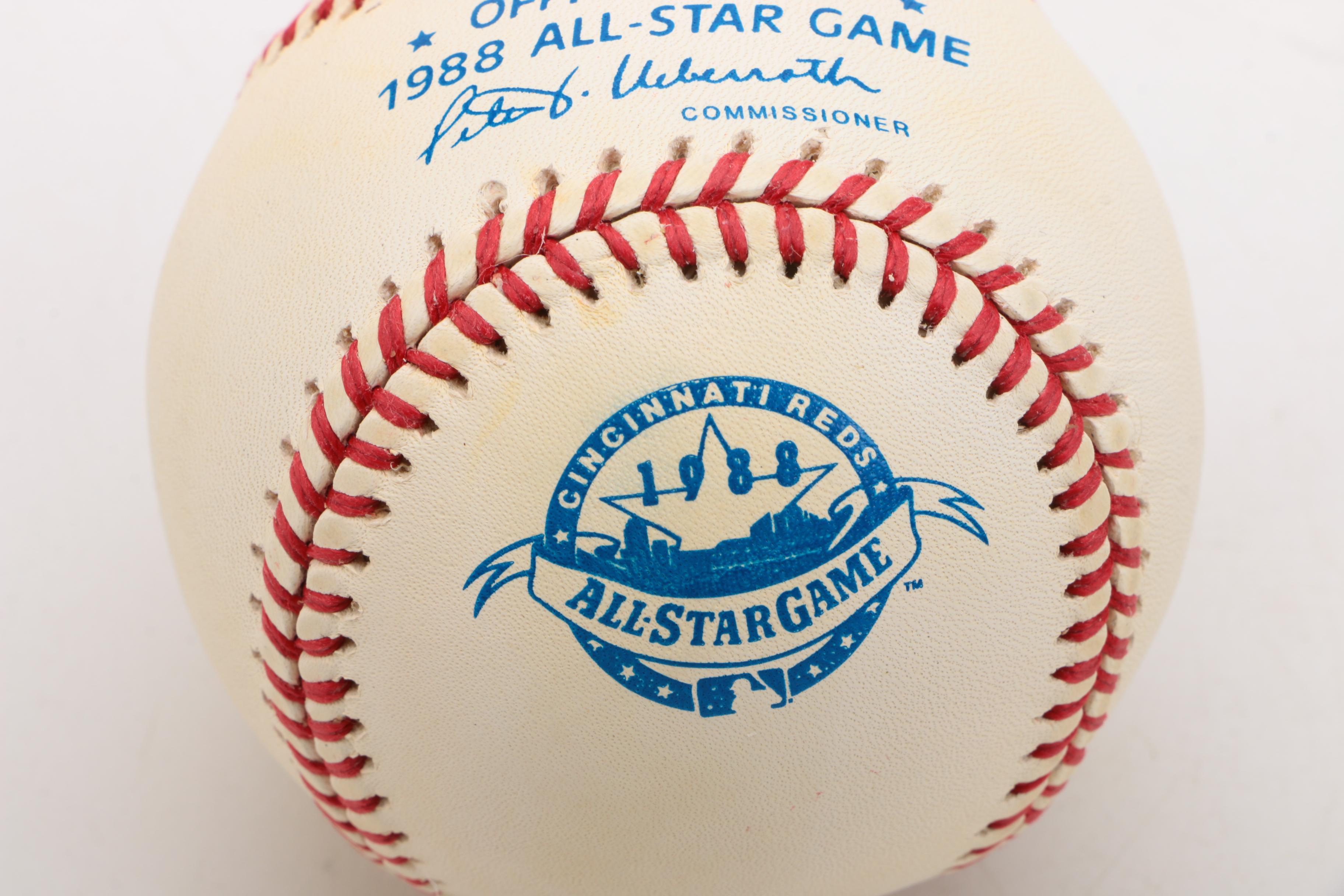 1980s and 1990s "Official National League" Baseballs