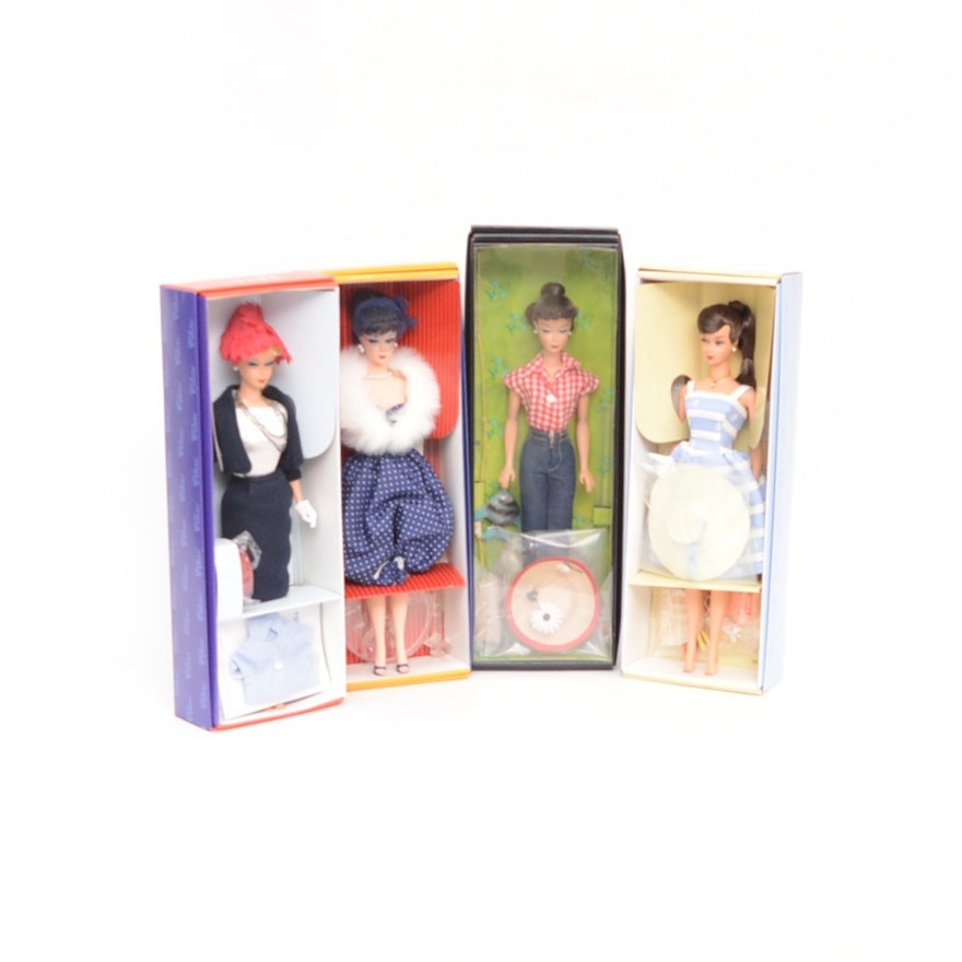 Limited Edition Reproduction Barbie Dolls