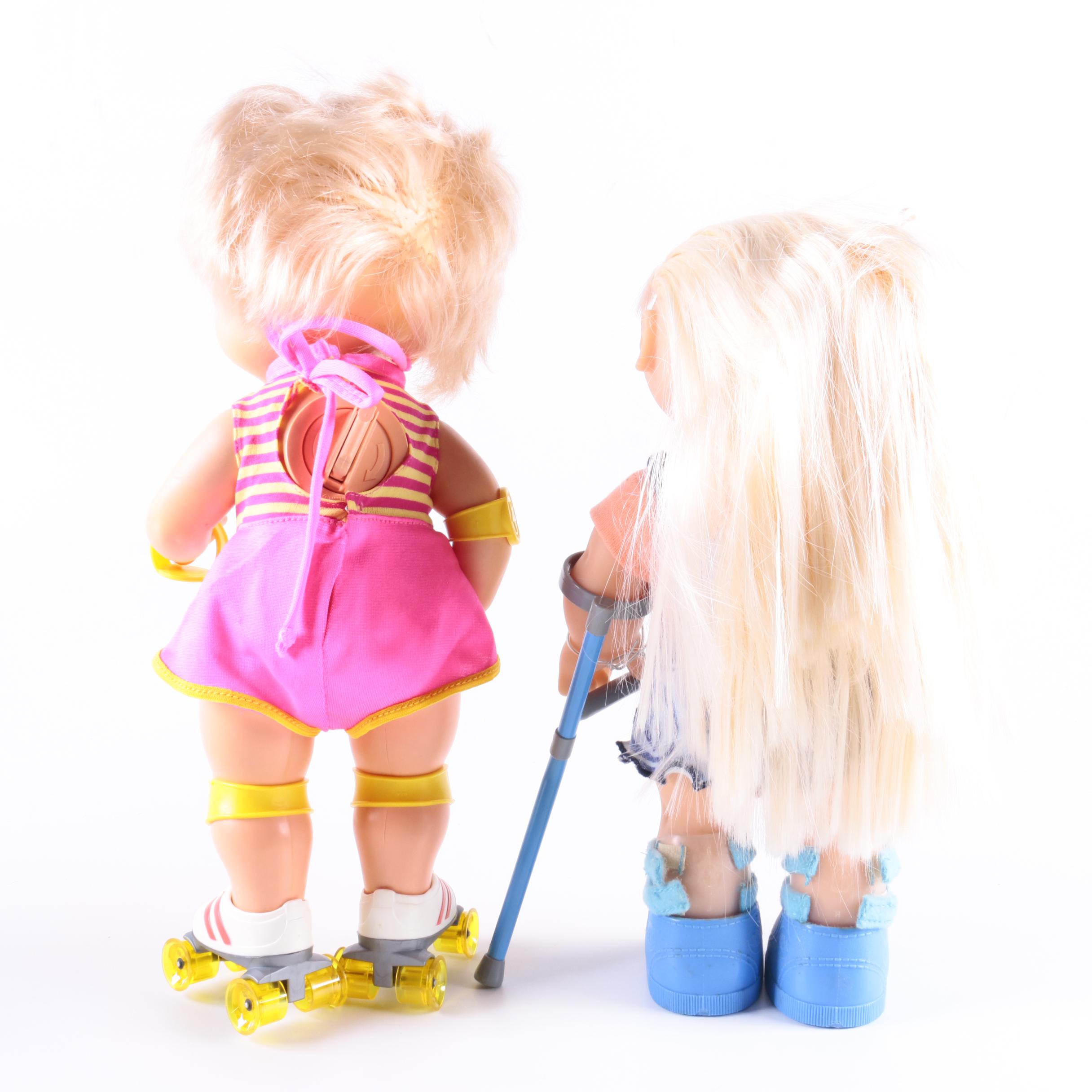 Plastic Dolls and Teddy Bear