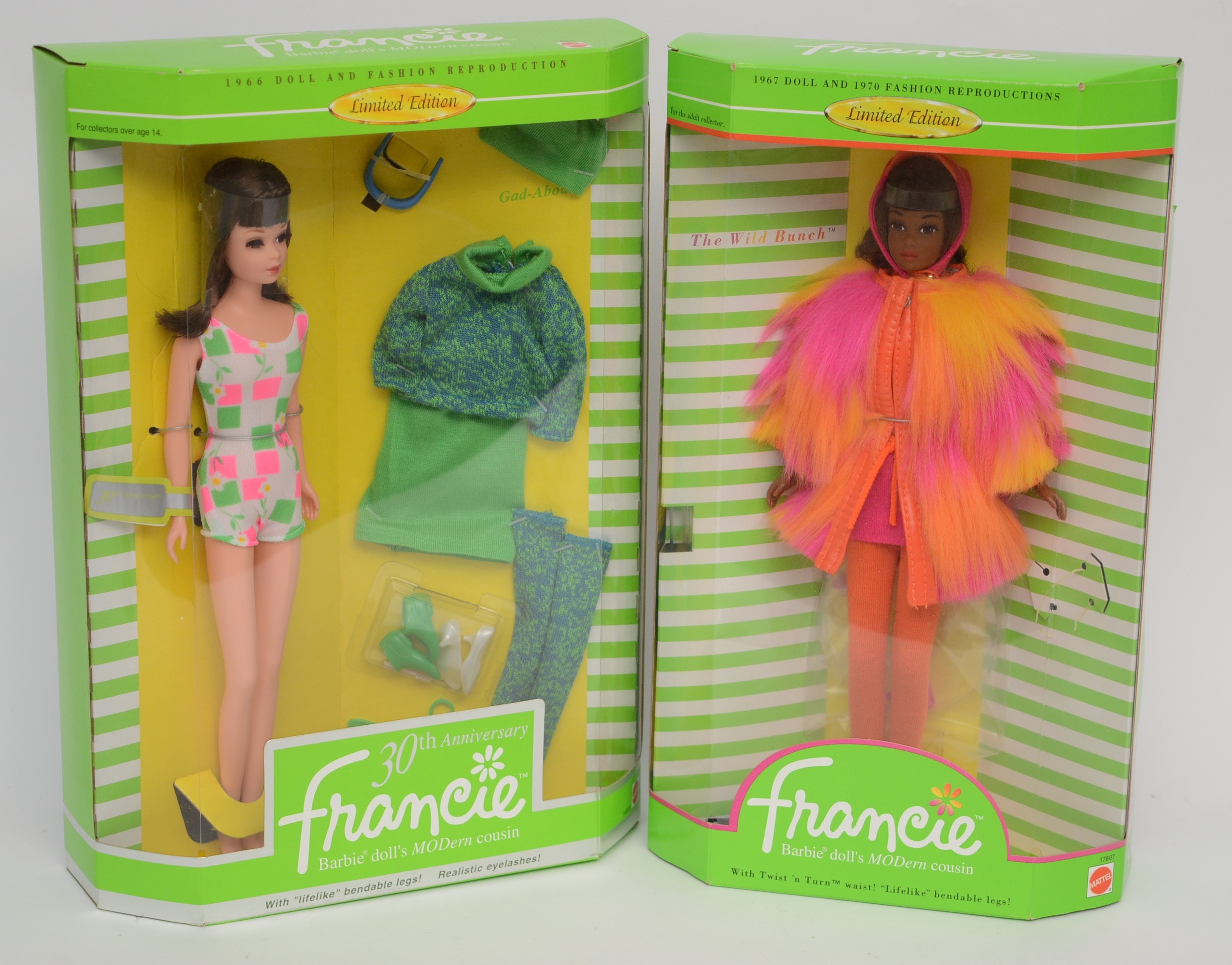 Reproduction Francie Barbie Dolls
