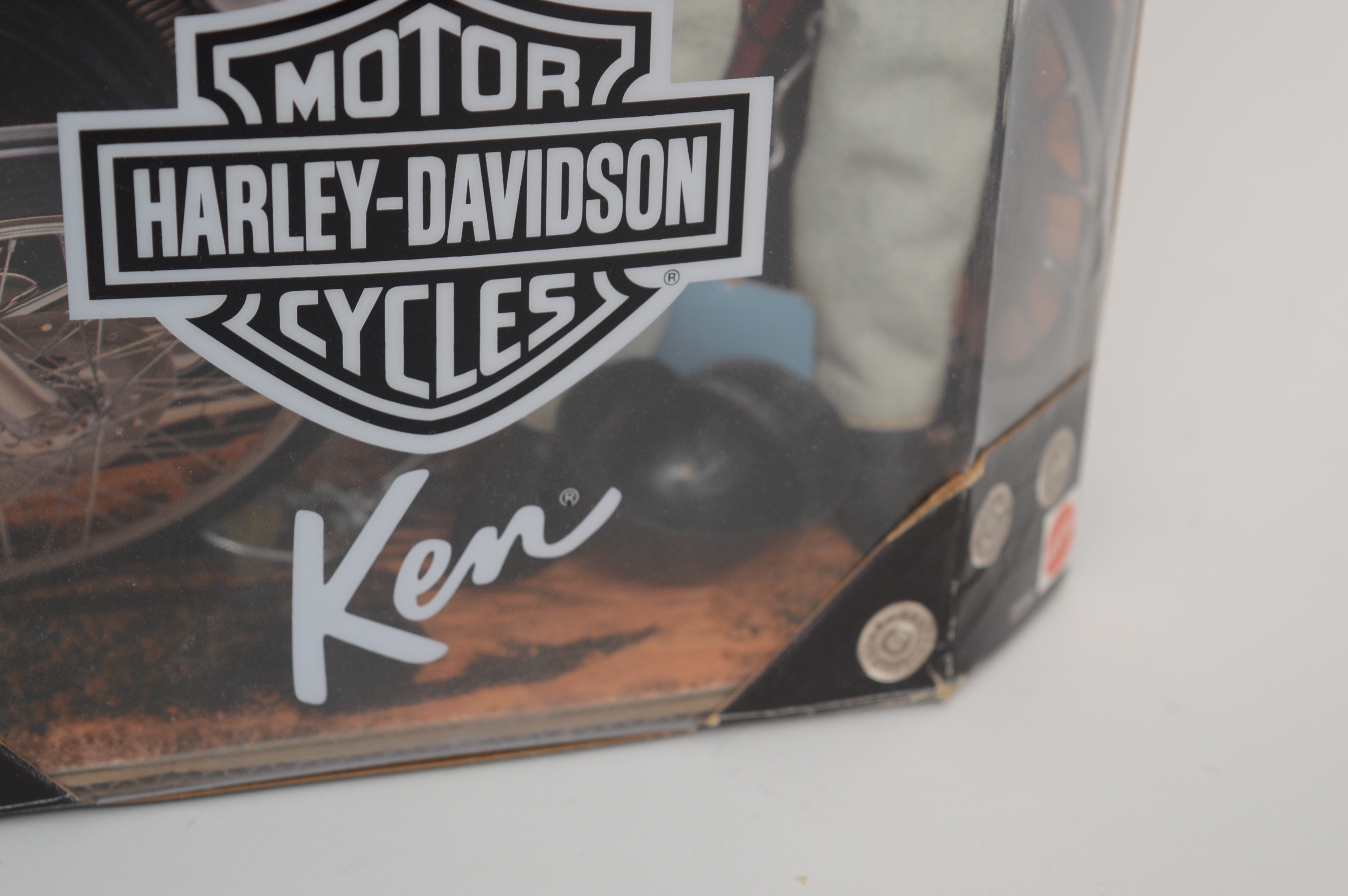 Harley Davidson Collector's Ken Doll with Motorcycle