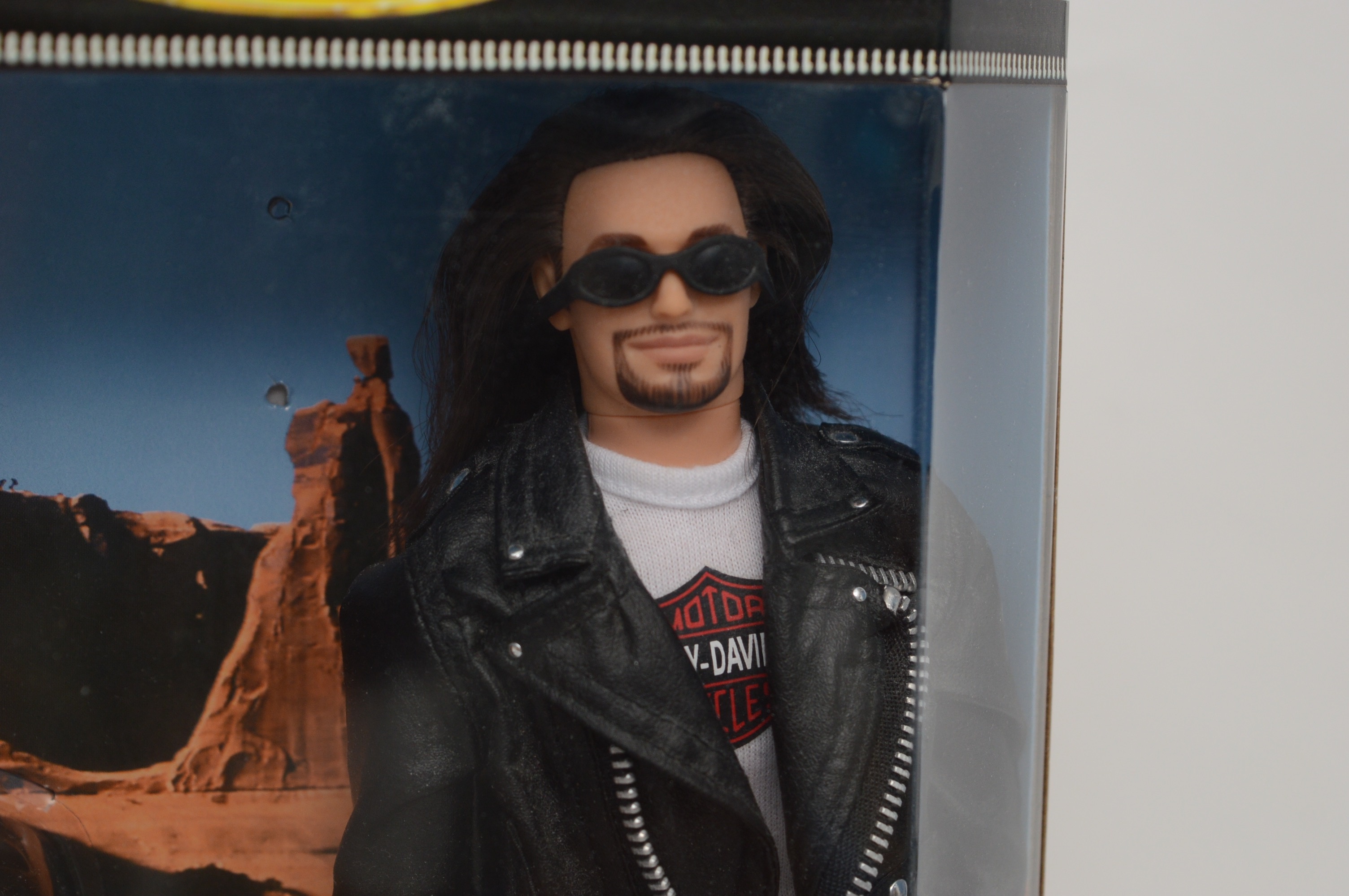 Harley Davidson Collector's Ken Doll with Motorcycle