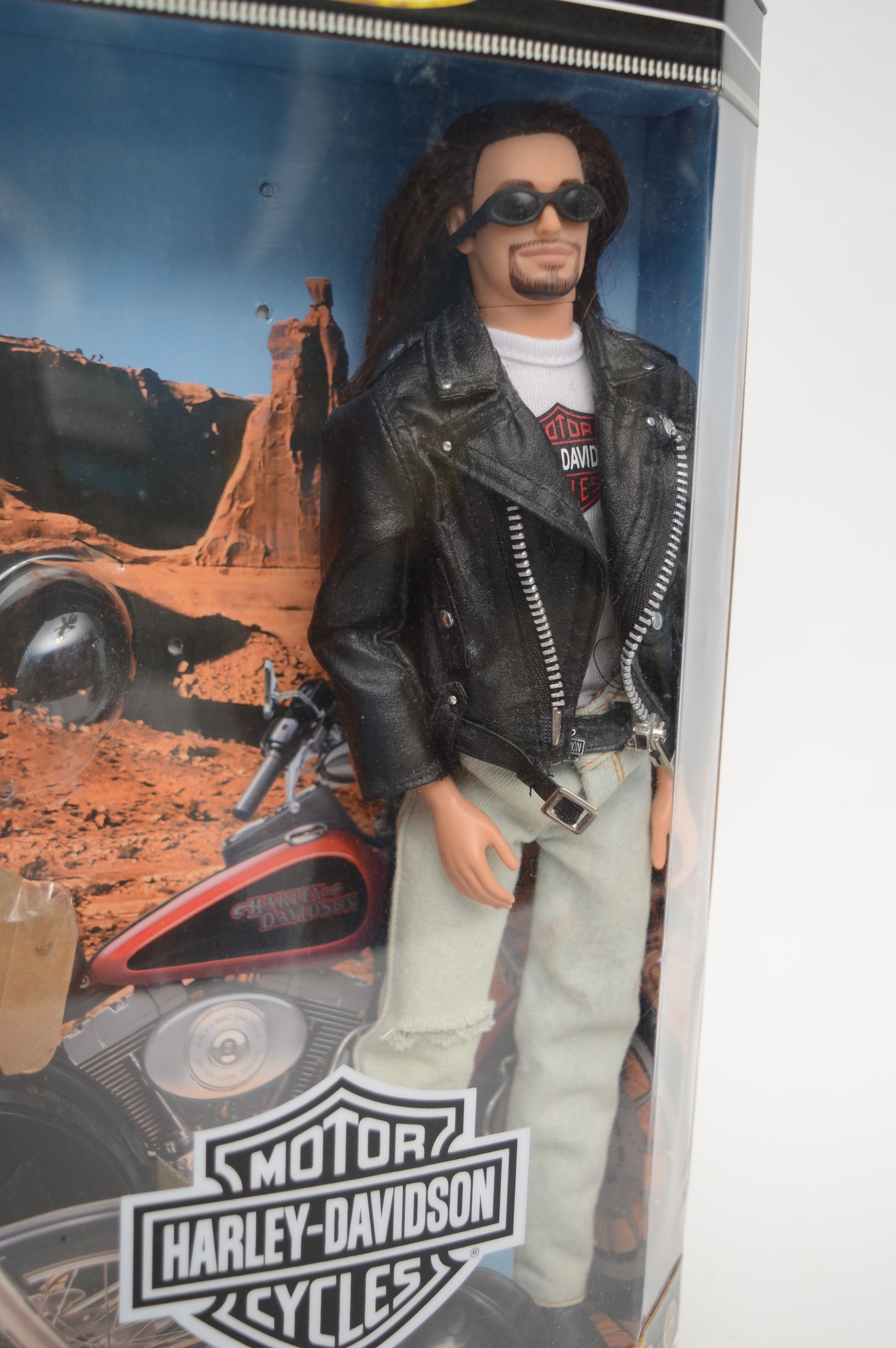 Harley Davidson Collector's Ken Doll with Motorcycle