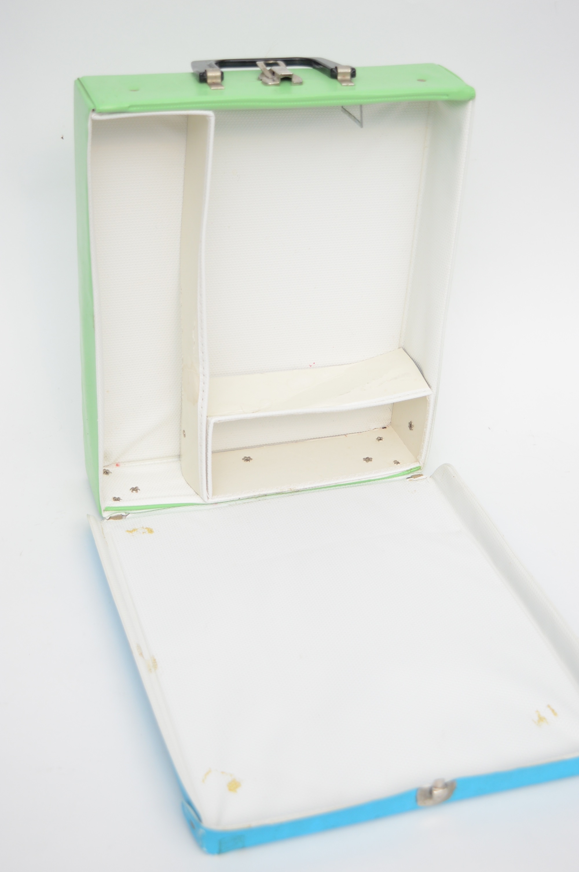 Vintage Skipper and Barbie Carrying Cases and Handmade Barbie Clothes