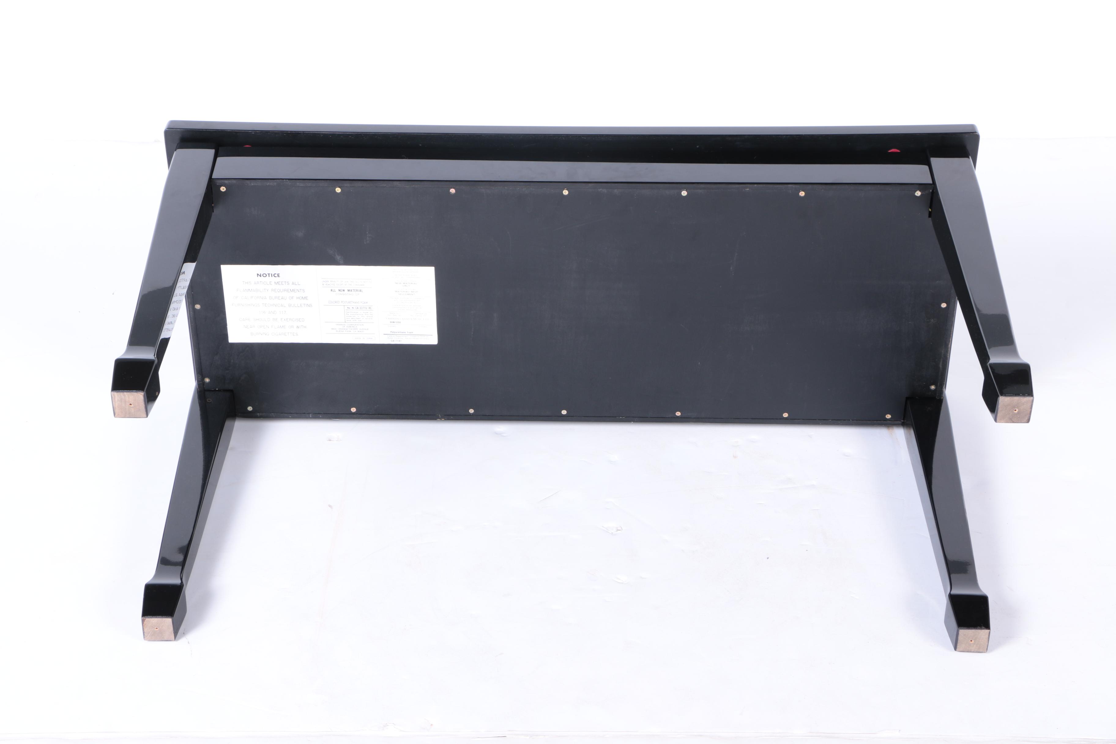 Signed Elton John, Bruce Hornsby, Ray Charles, Randy Newman and More Piano Bench