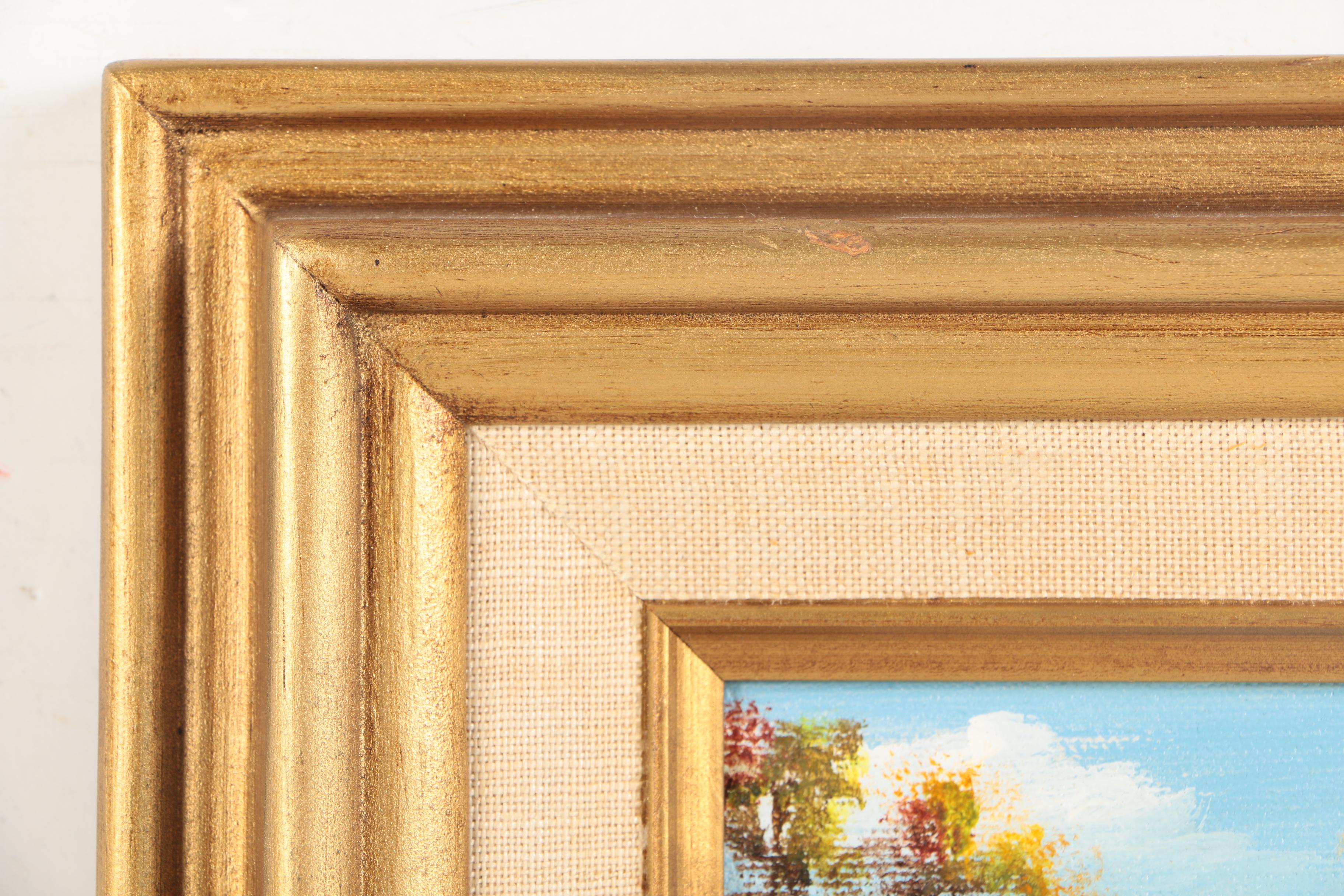 Klara Komlos Acrylic Painting of Cabrillo Bridge