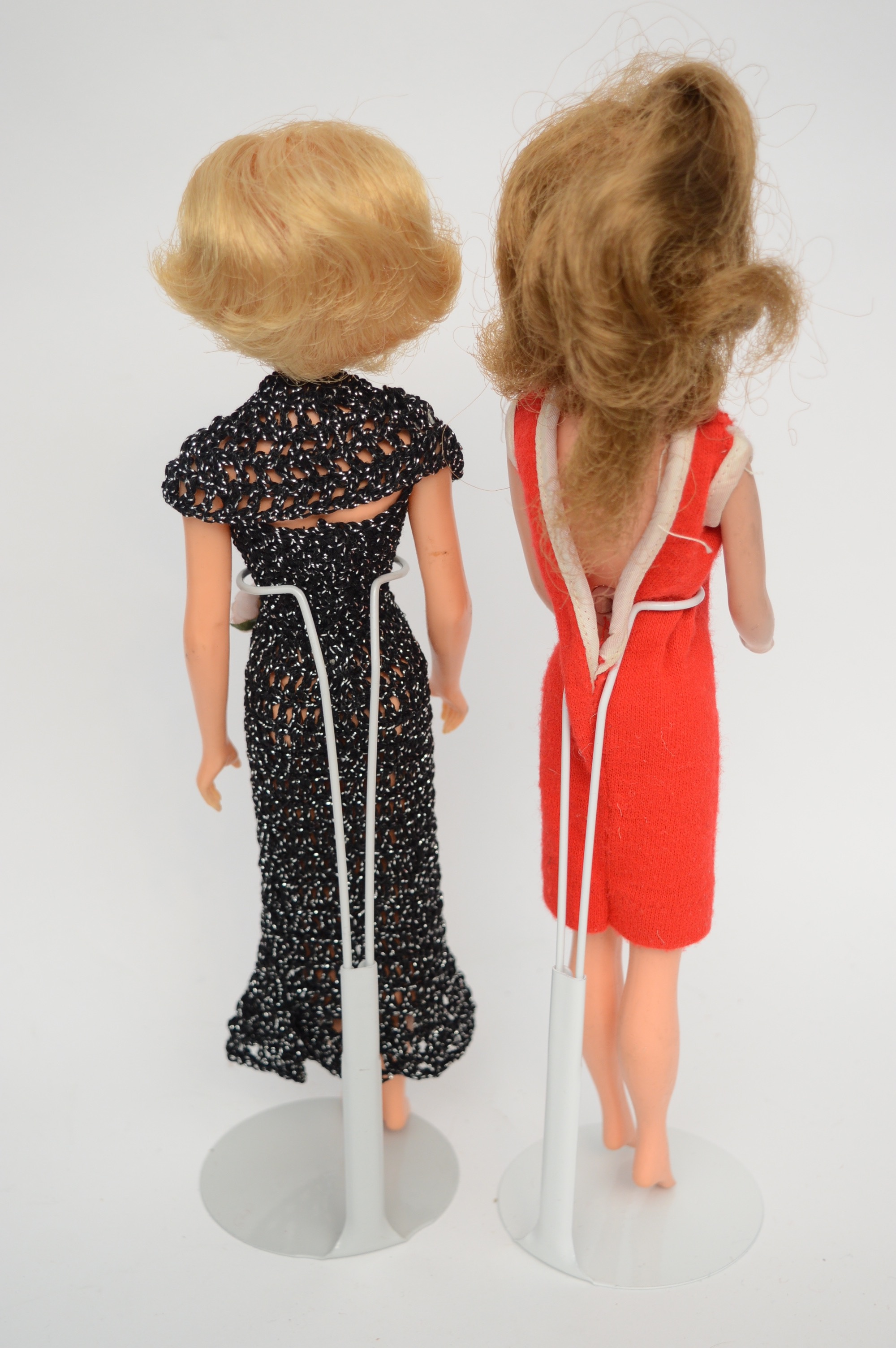 Vintage Tressy and Missy Dolls with Case and Clothing