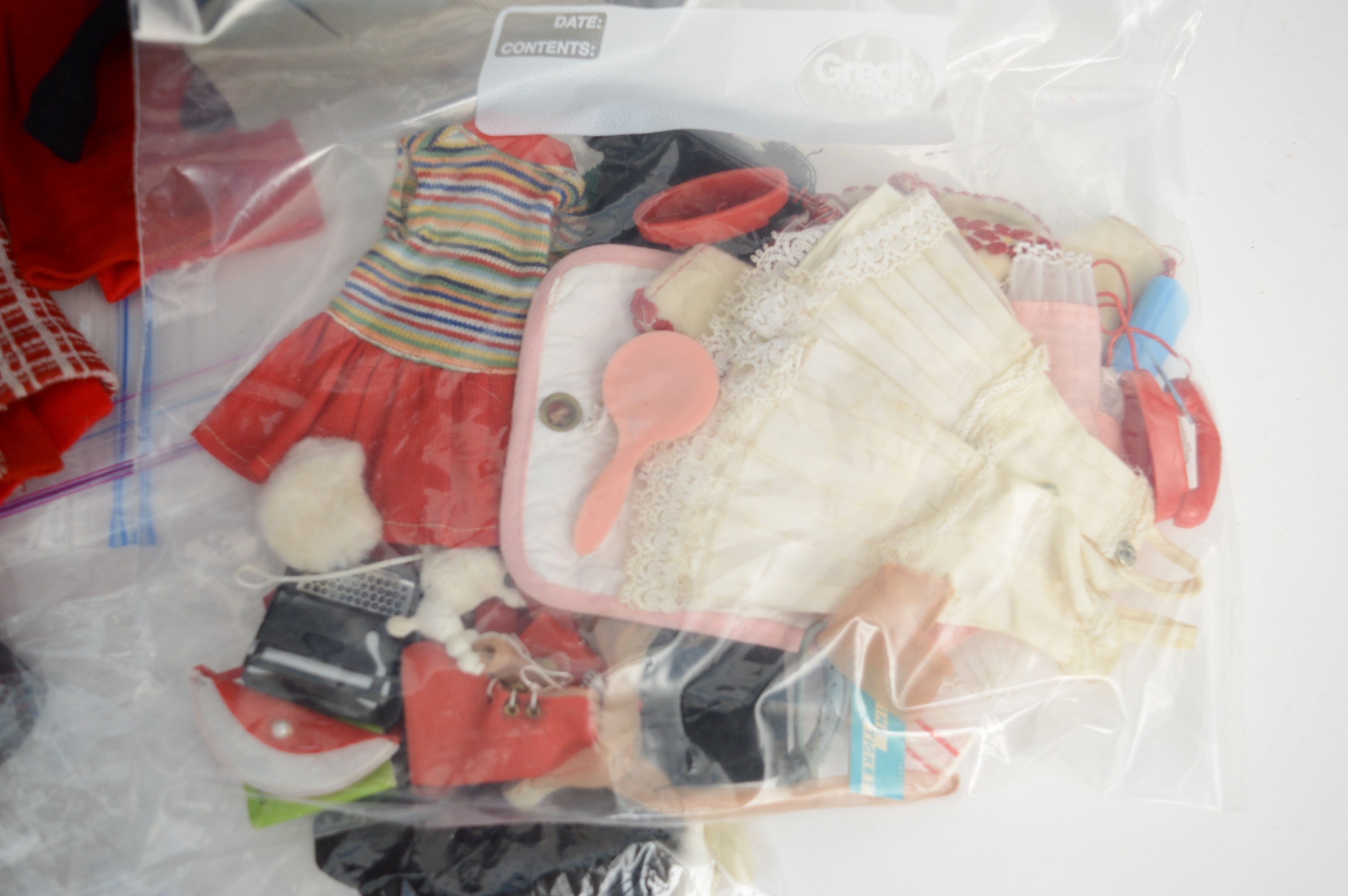 Vintage Tressy and Missy Dolls with Case and Clothing