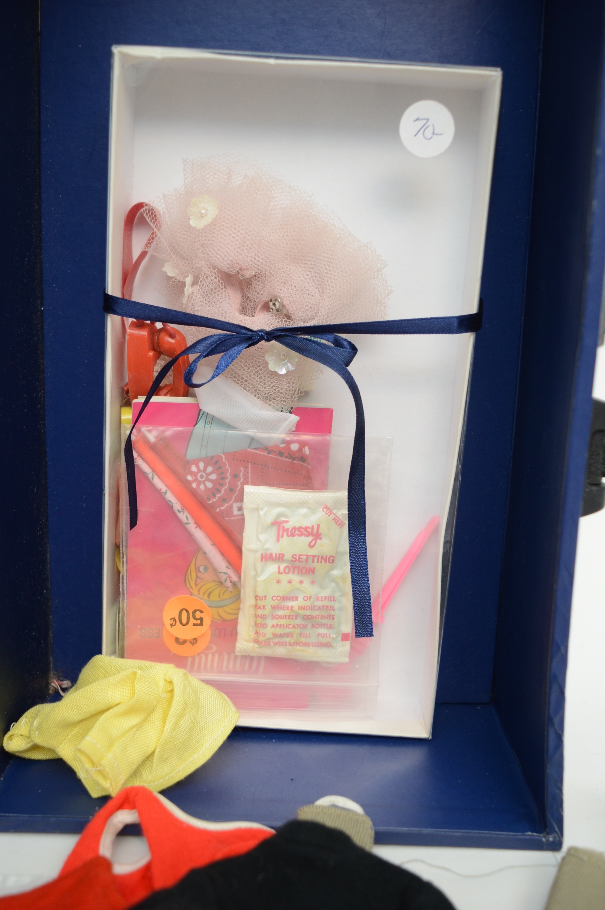 Vintage Tressy and Missy Dolls with Case and Clothing