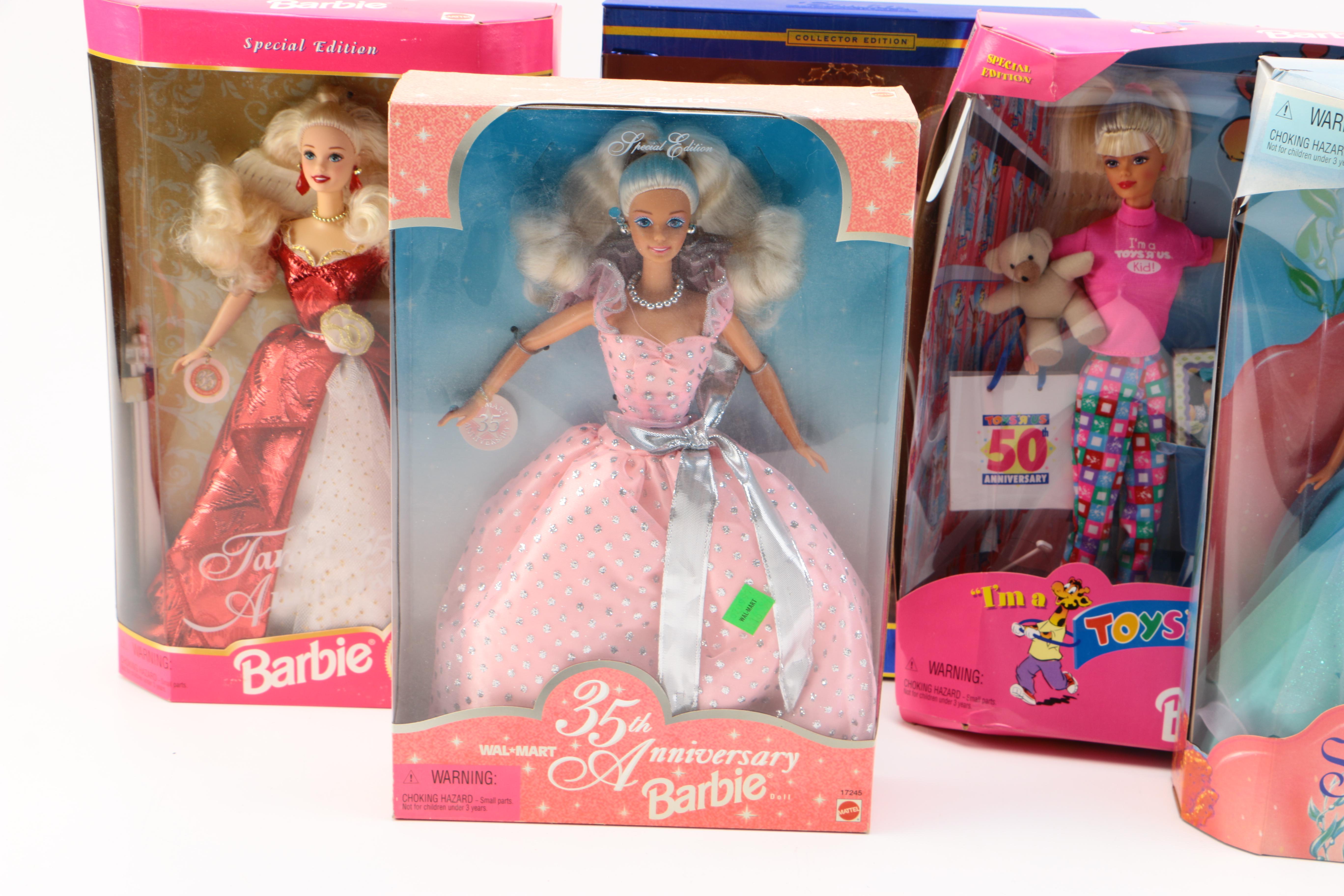 Collection of Special Edition Barbies