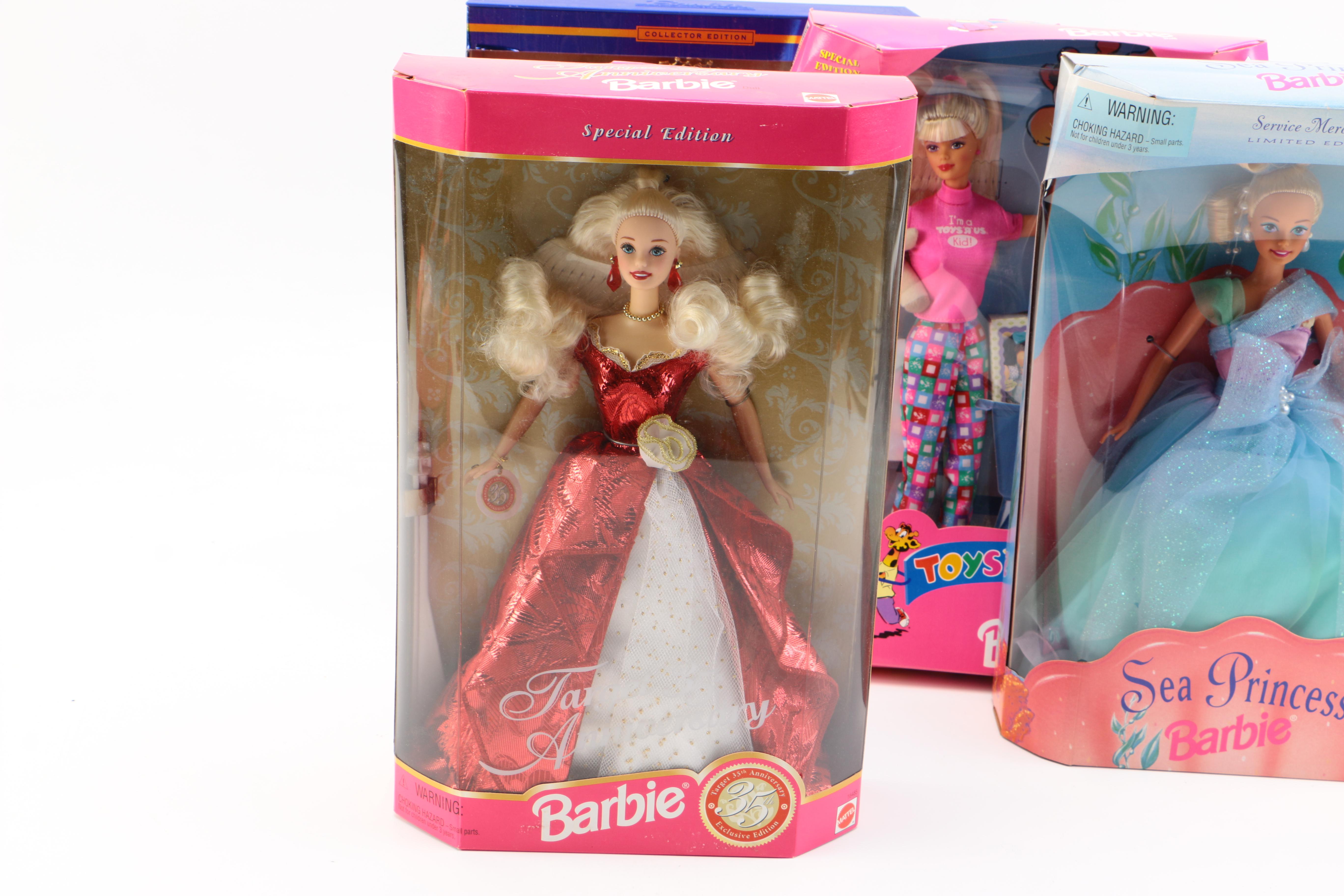 Collection of Special Edition Barbies