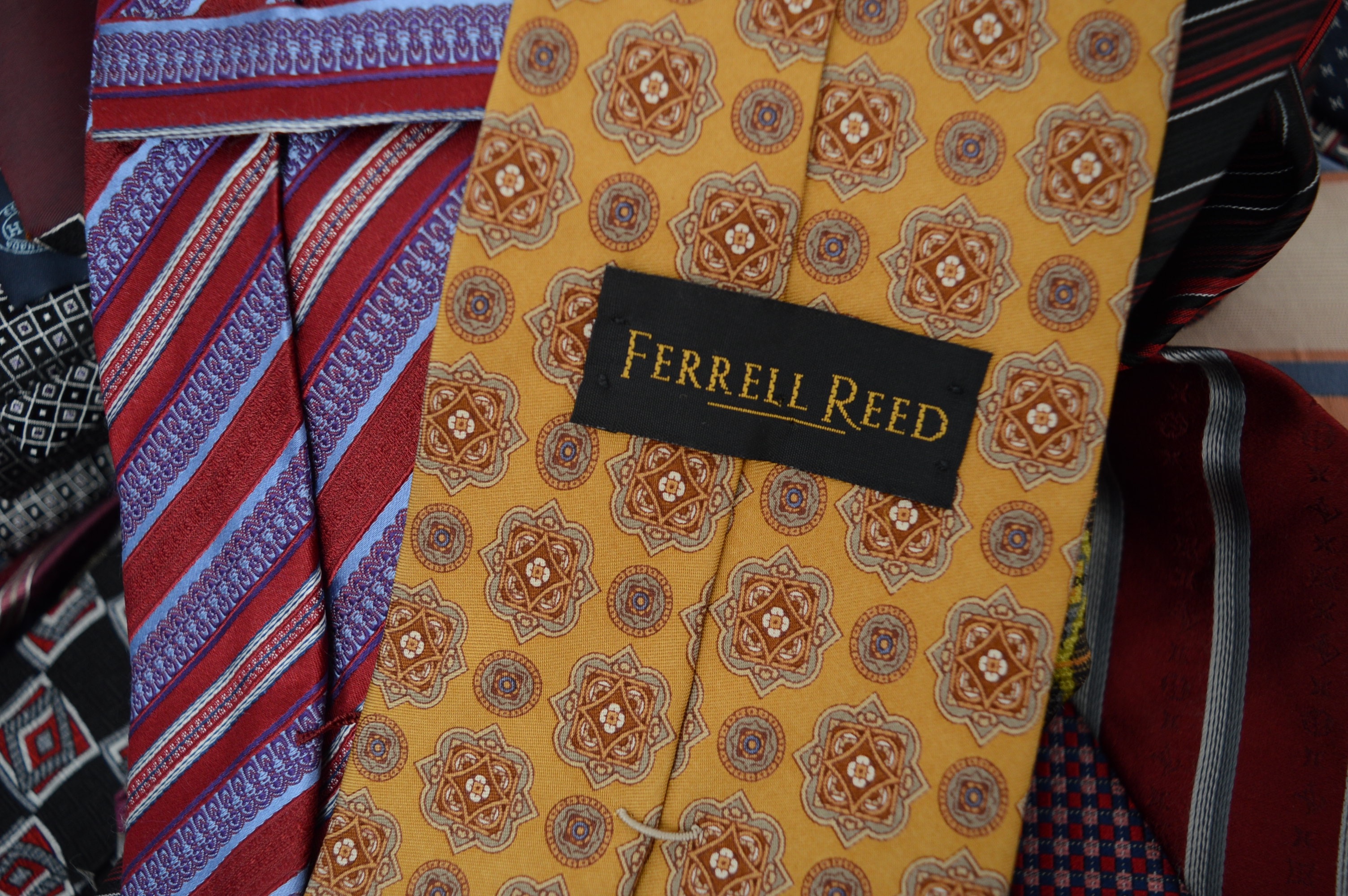 Neckties Including Louis Vuitton