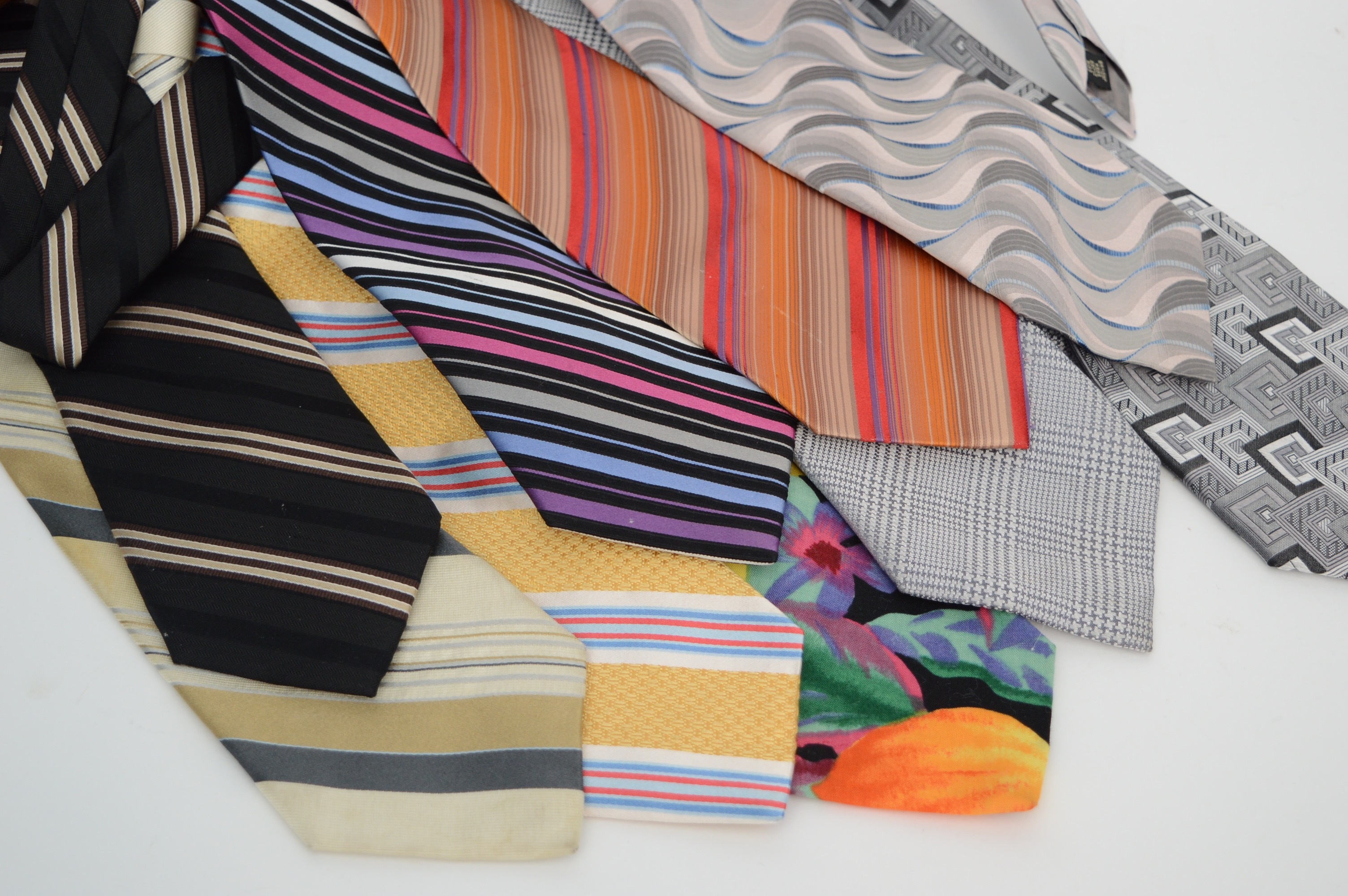 Neckties Including Louis Vuitton