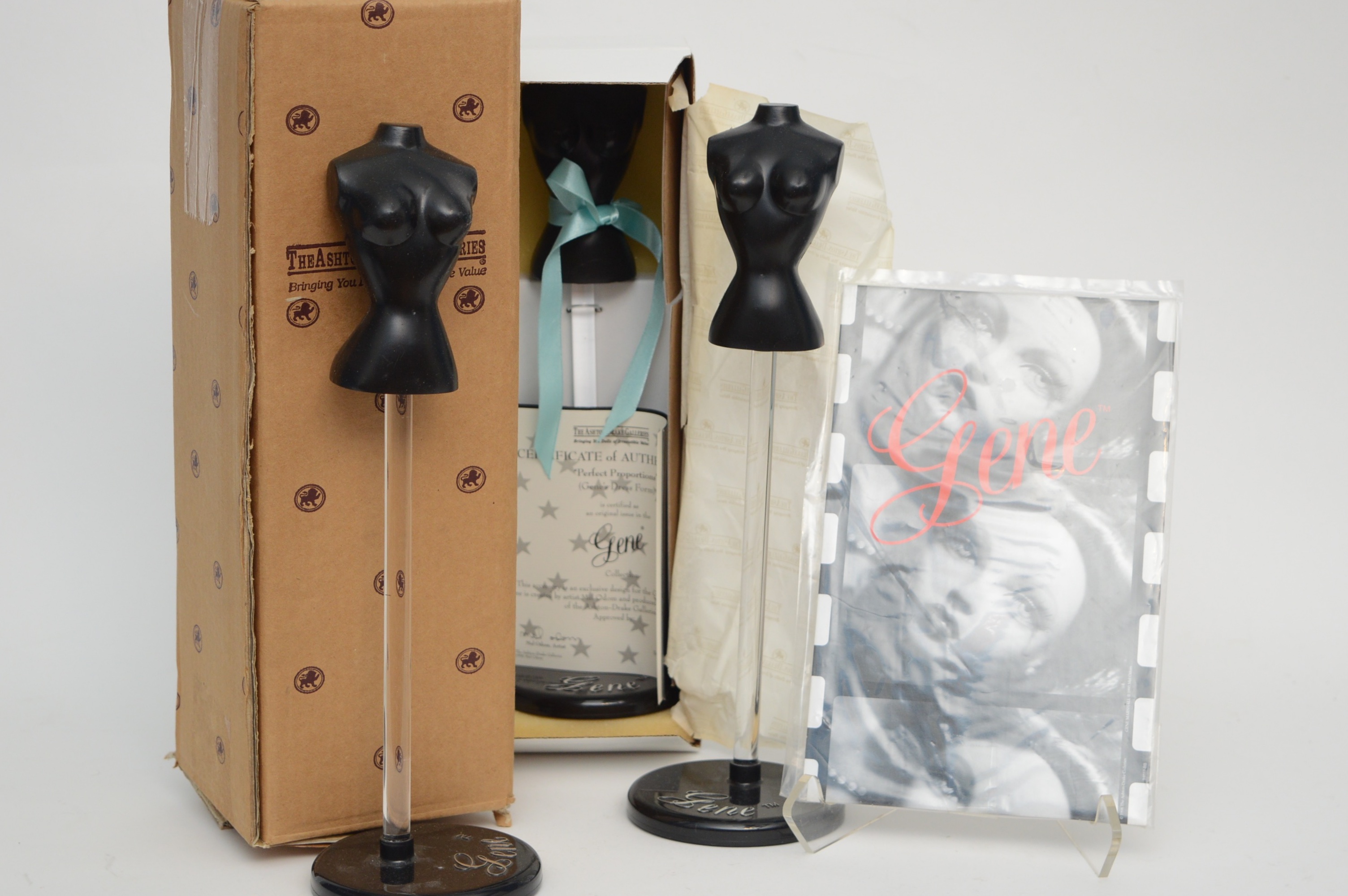 Gene Doll Acrylic Dress Stands