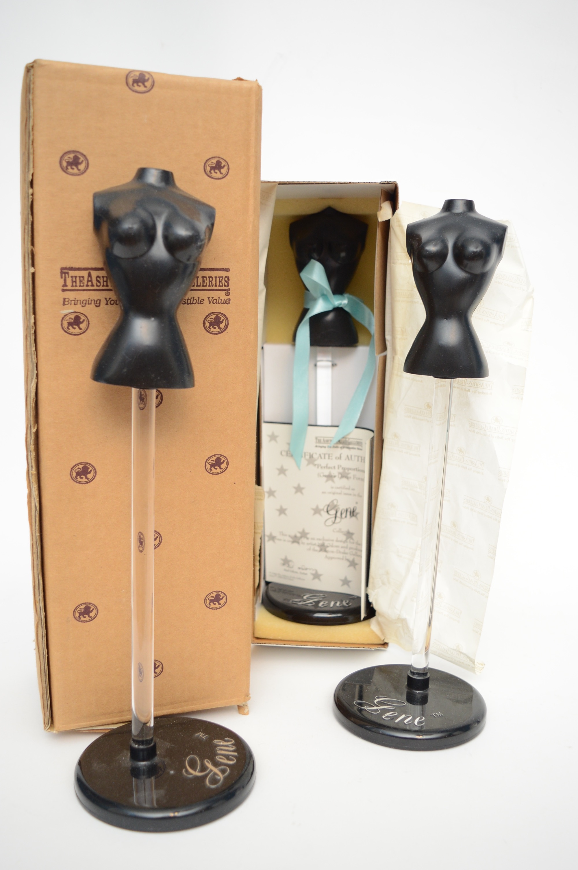 Gene Doll Acrylic Dress Stands