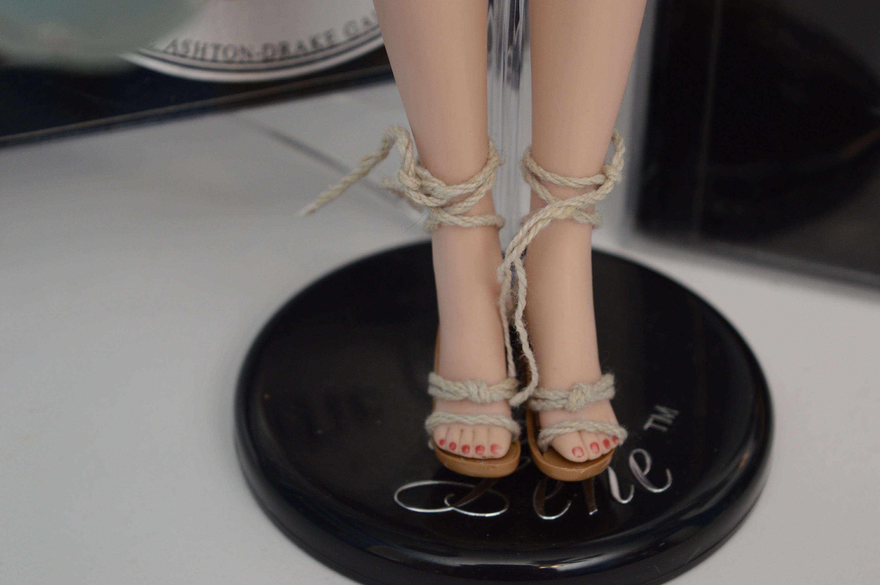 Gene Doll on Stand with Outfit in box and Croquet in Box