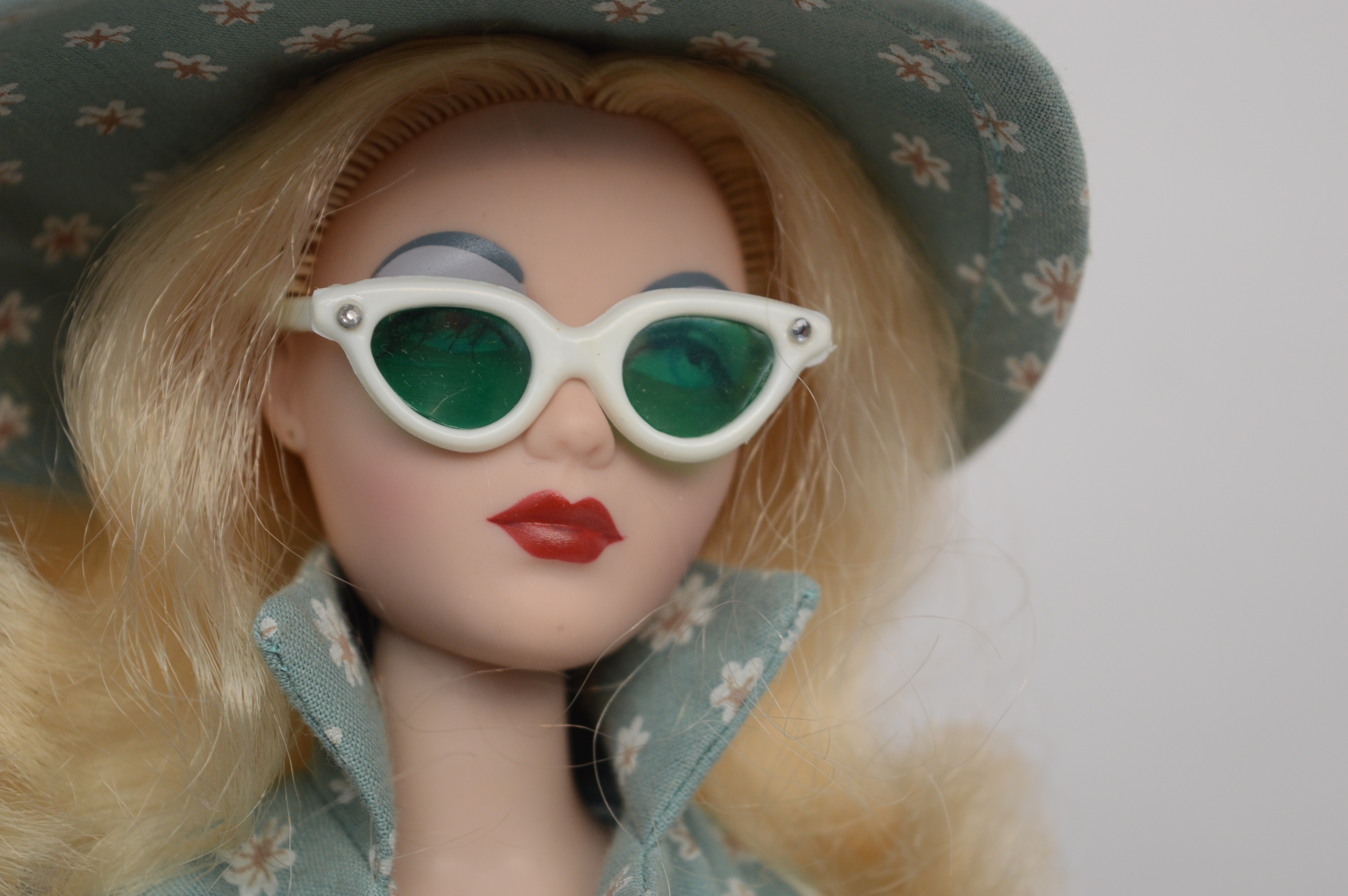 Gene Doll on Stand with Outfit in box and Croquet in Box