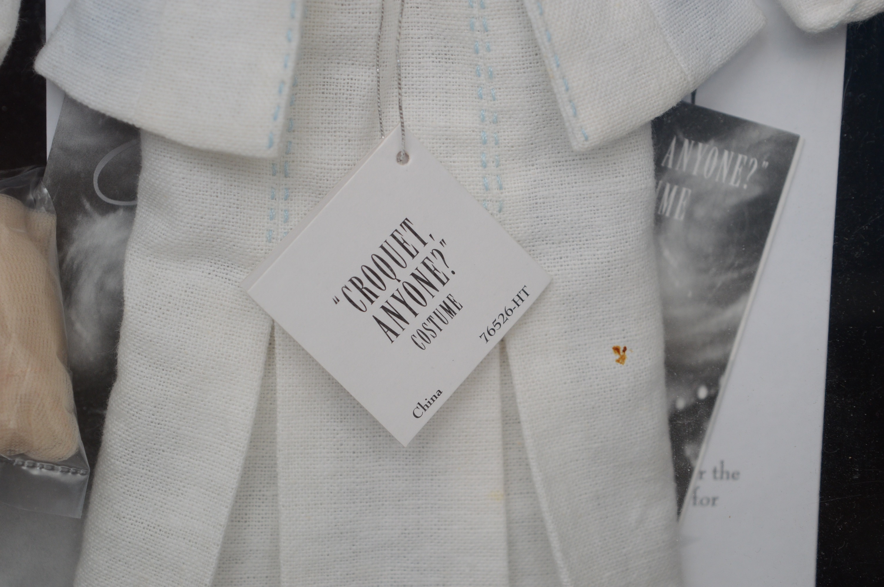 Gene Doll on Stand with Outfit in box and Croquet in Box