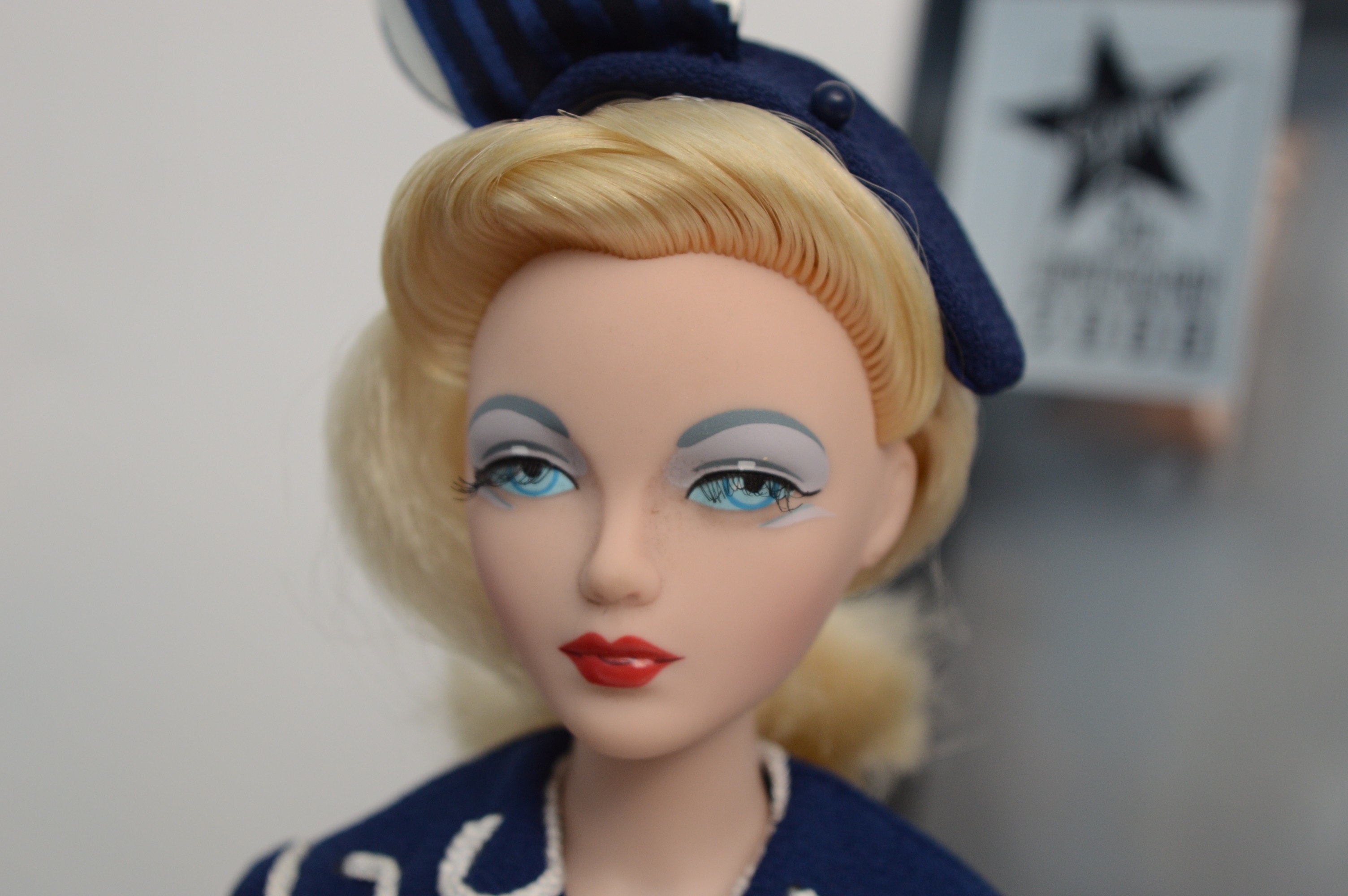 Pair of Gene Dolls with Outfits