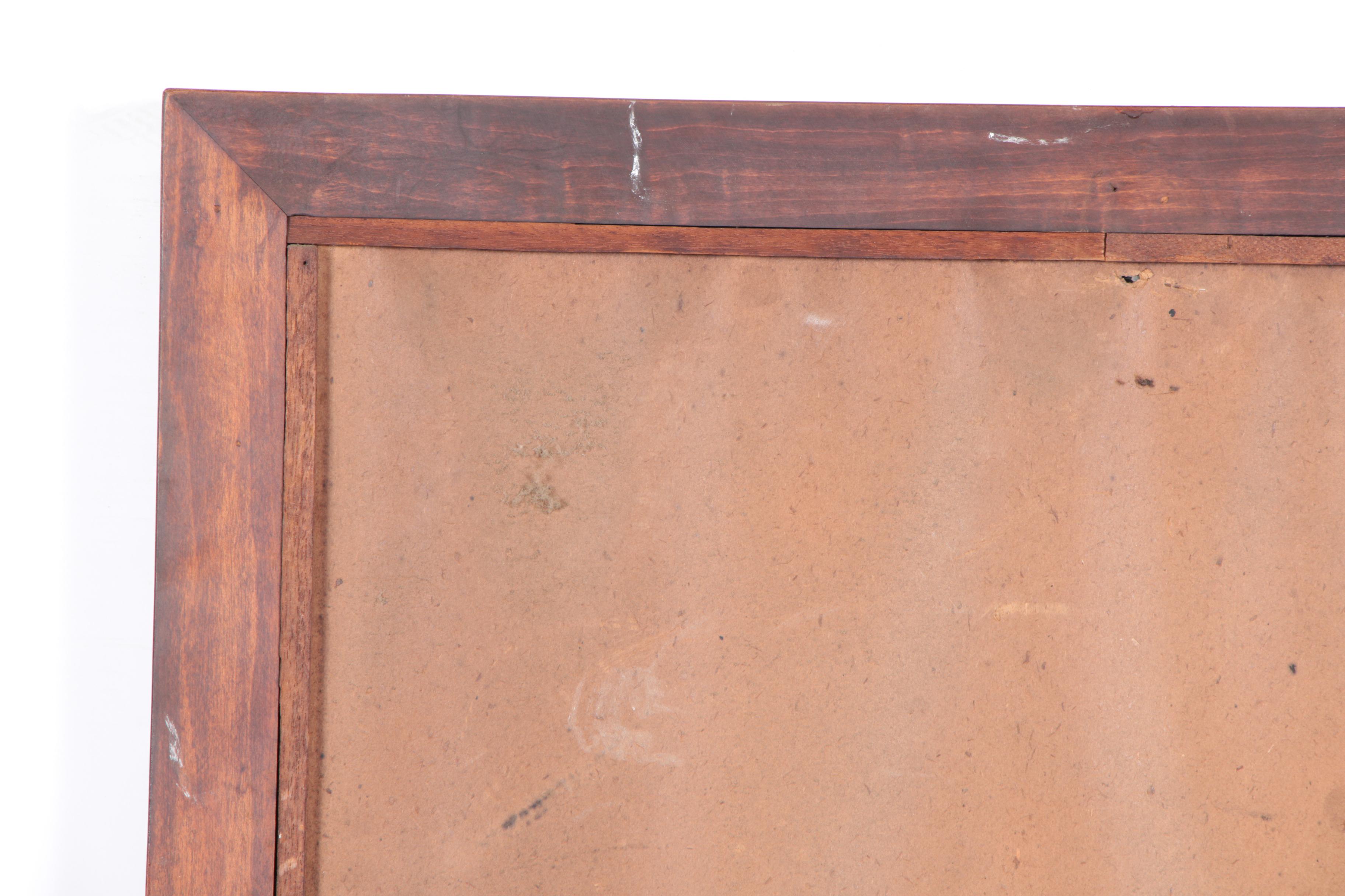 Vintage Conant-Ball Co. Reproduction Wall Mirror